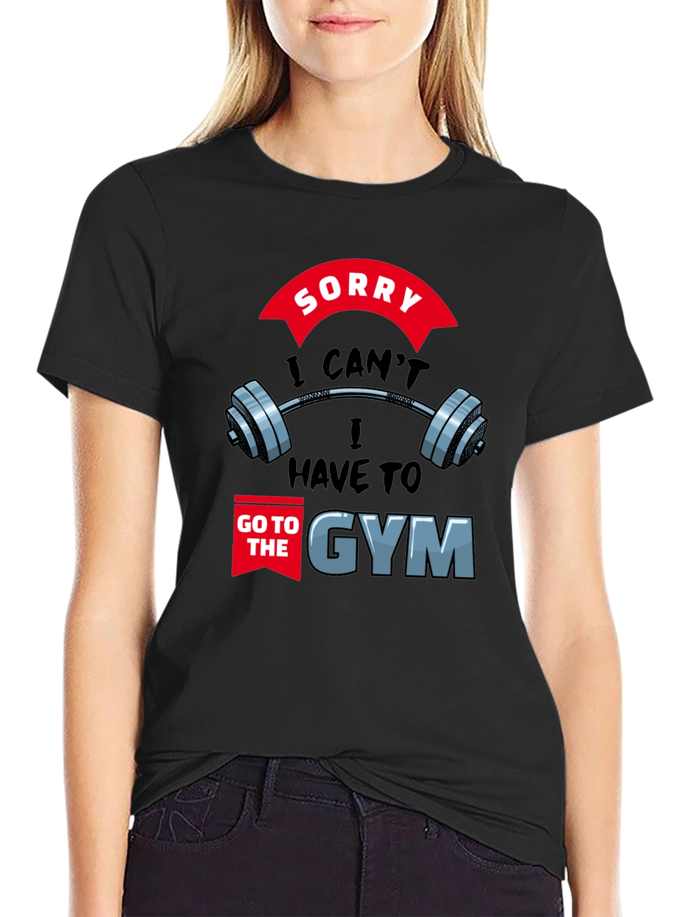 Funny Gym Workout Graphic T-Shirt