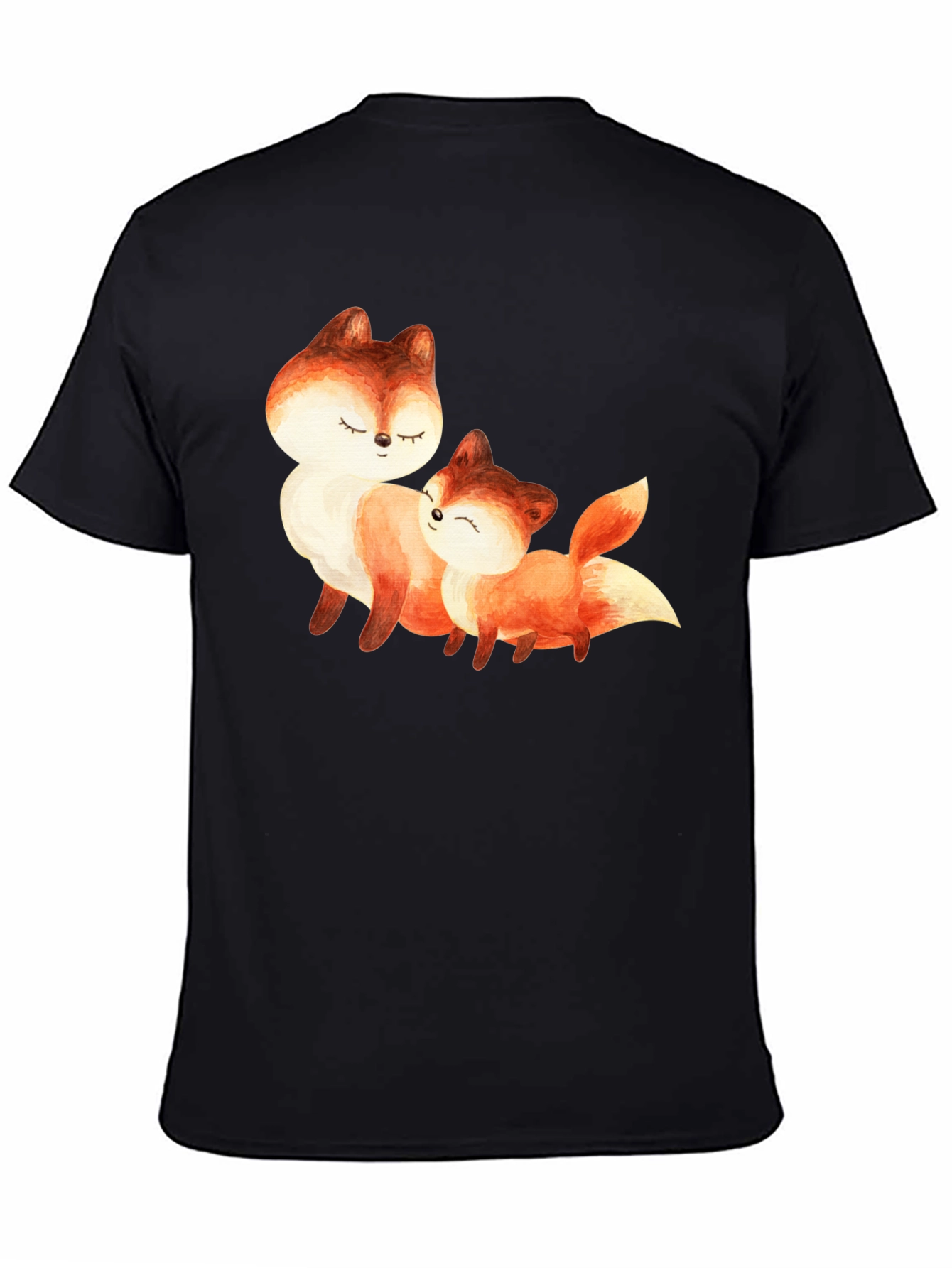 Fox Love Black T-Shirt