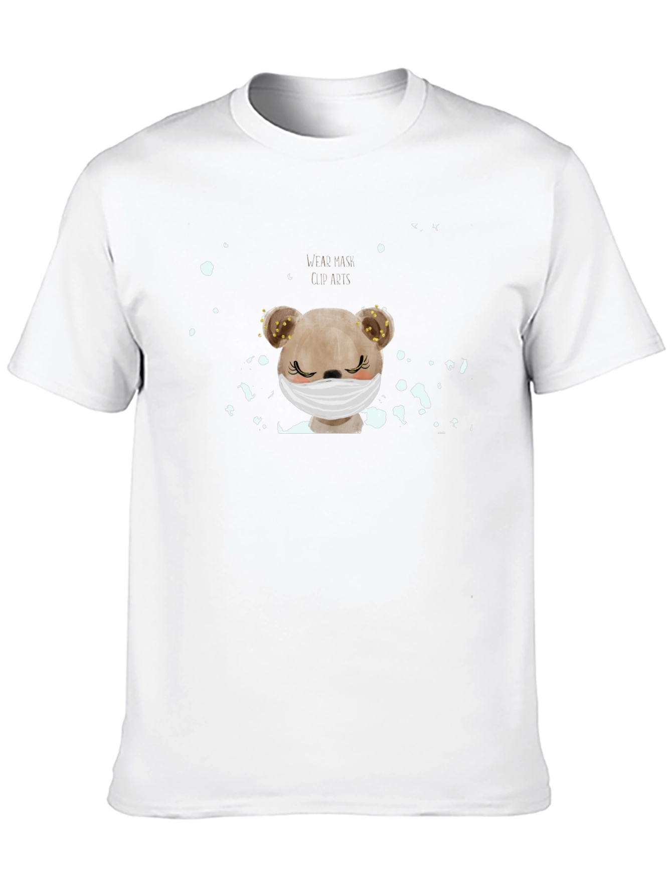Masked Bear Graphic Tee