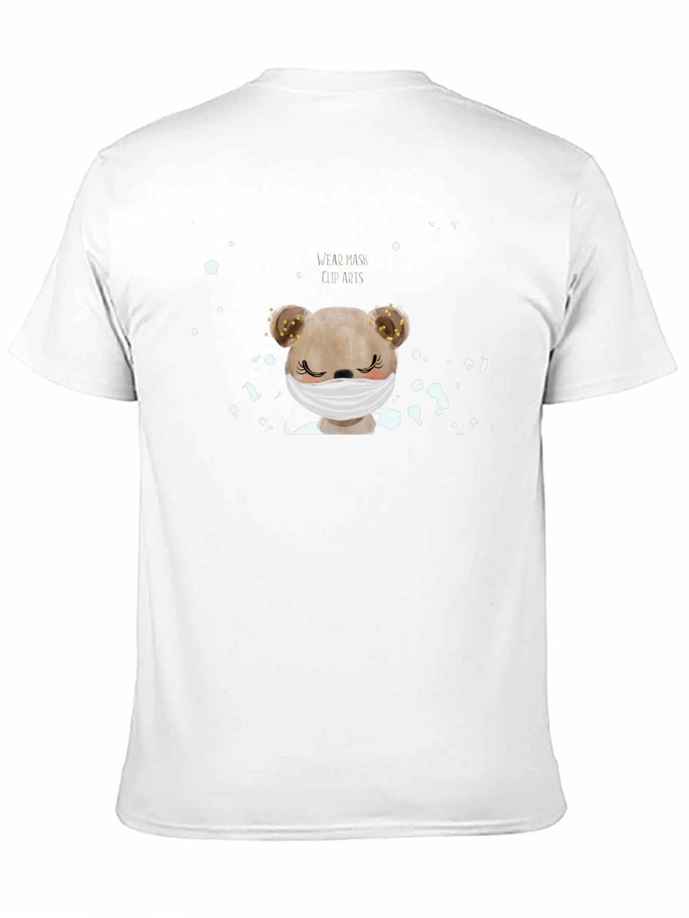 Masked Bear Graphic Tee