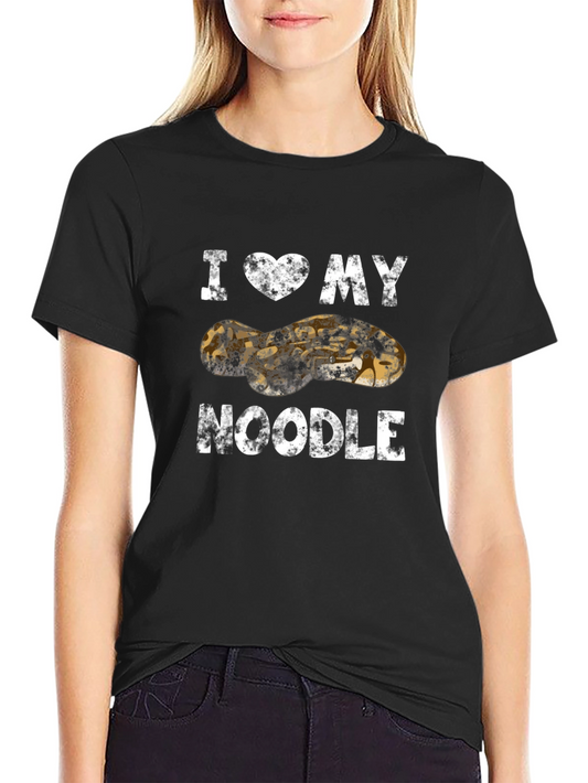 I Love My Noodle Snake T-Shirt