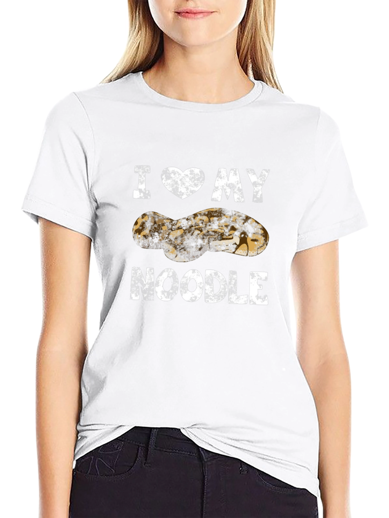 I Love My Noodle Snake T-Shirt