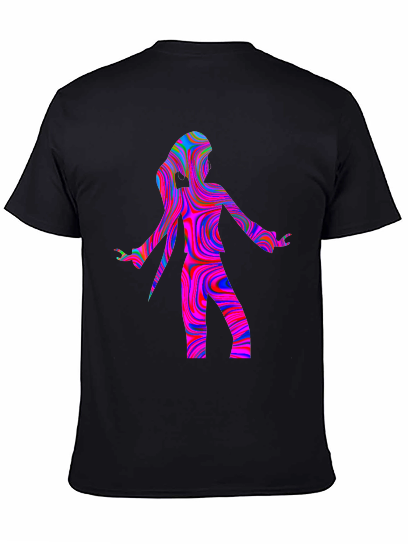 Psychedelic Swirl Dancer Graphic Tee