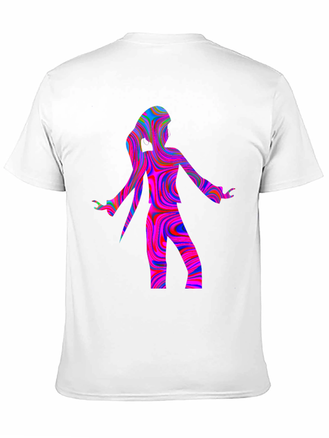 Psychedelic Swirl Dancer Graphic Tee