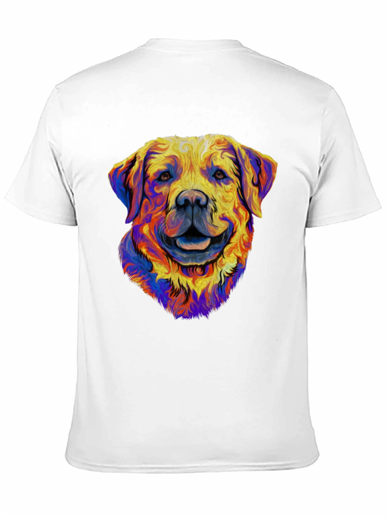 Dog Portrait Graphic T-Shirt