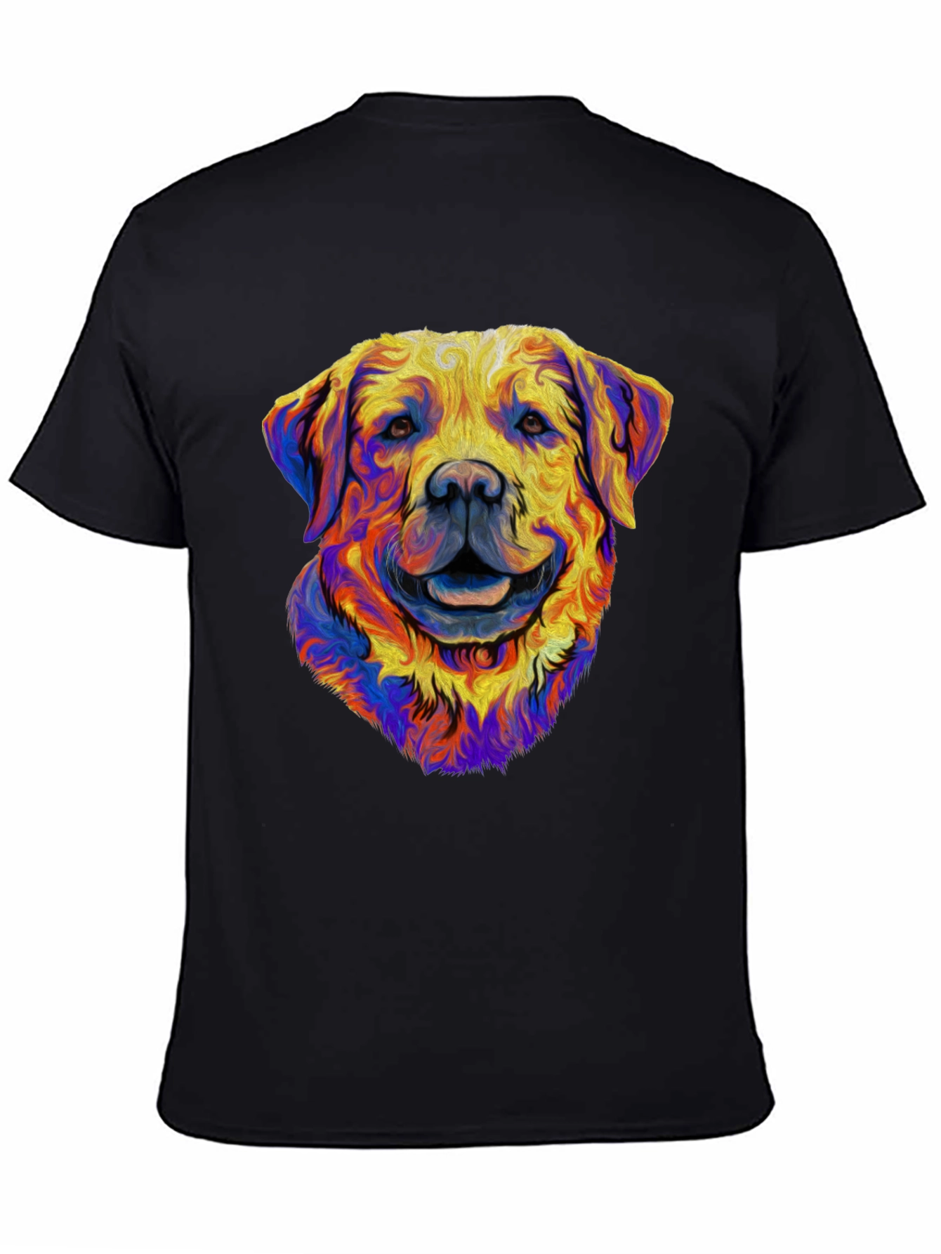 Dog Portrait Graphic T-Shirt