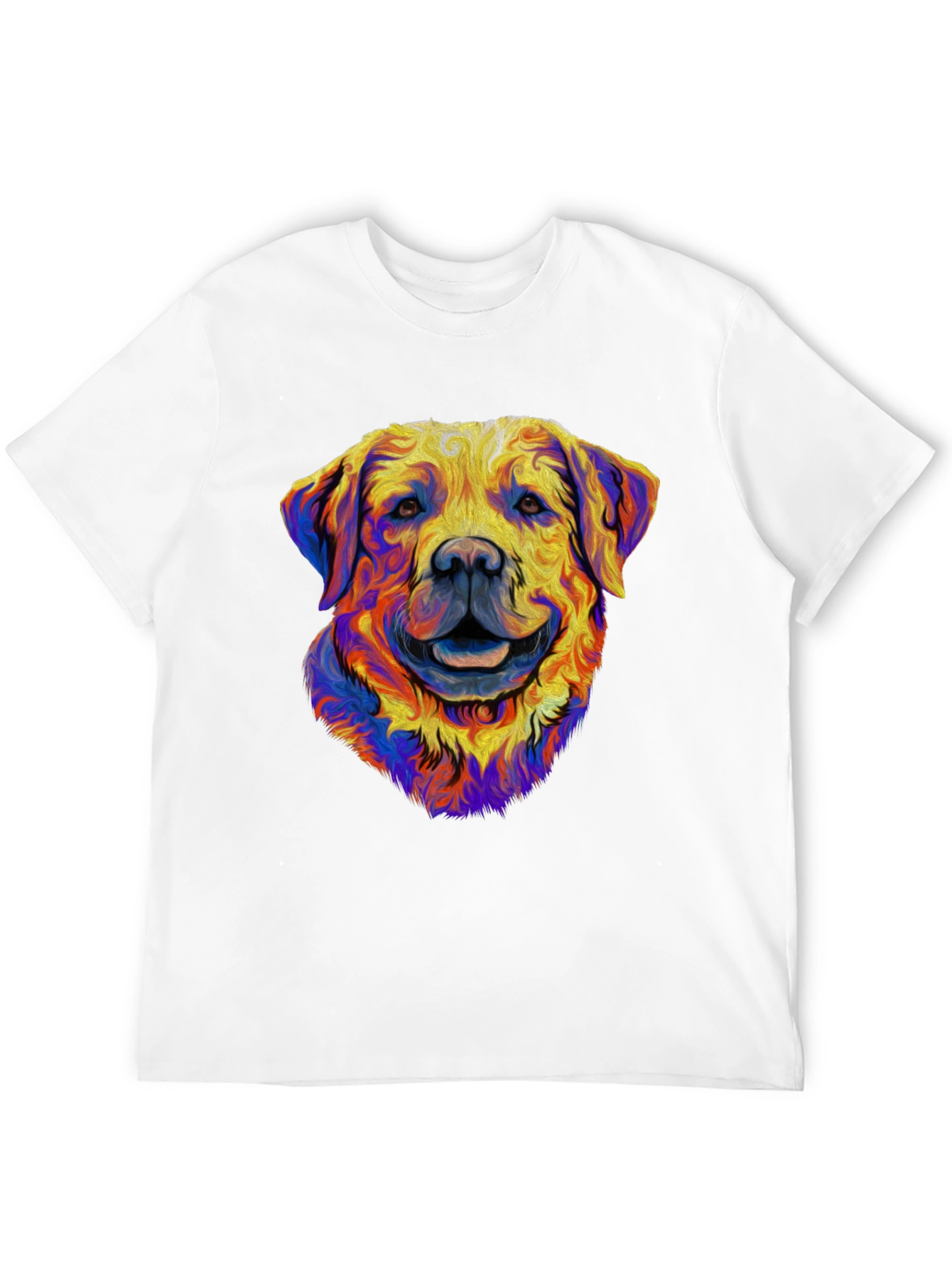Dog Portrait Graphic T-Shirt