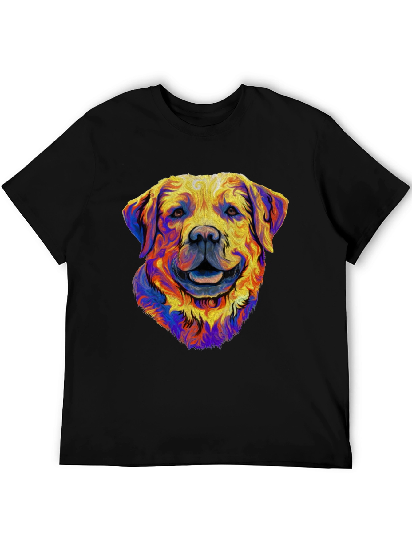 Dog Portrait Graphic T-Shirt