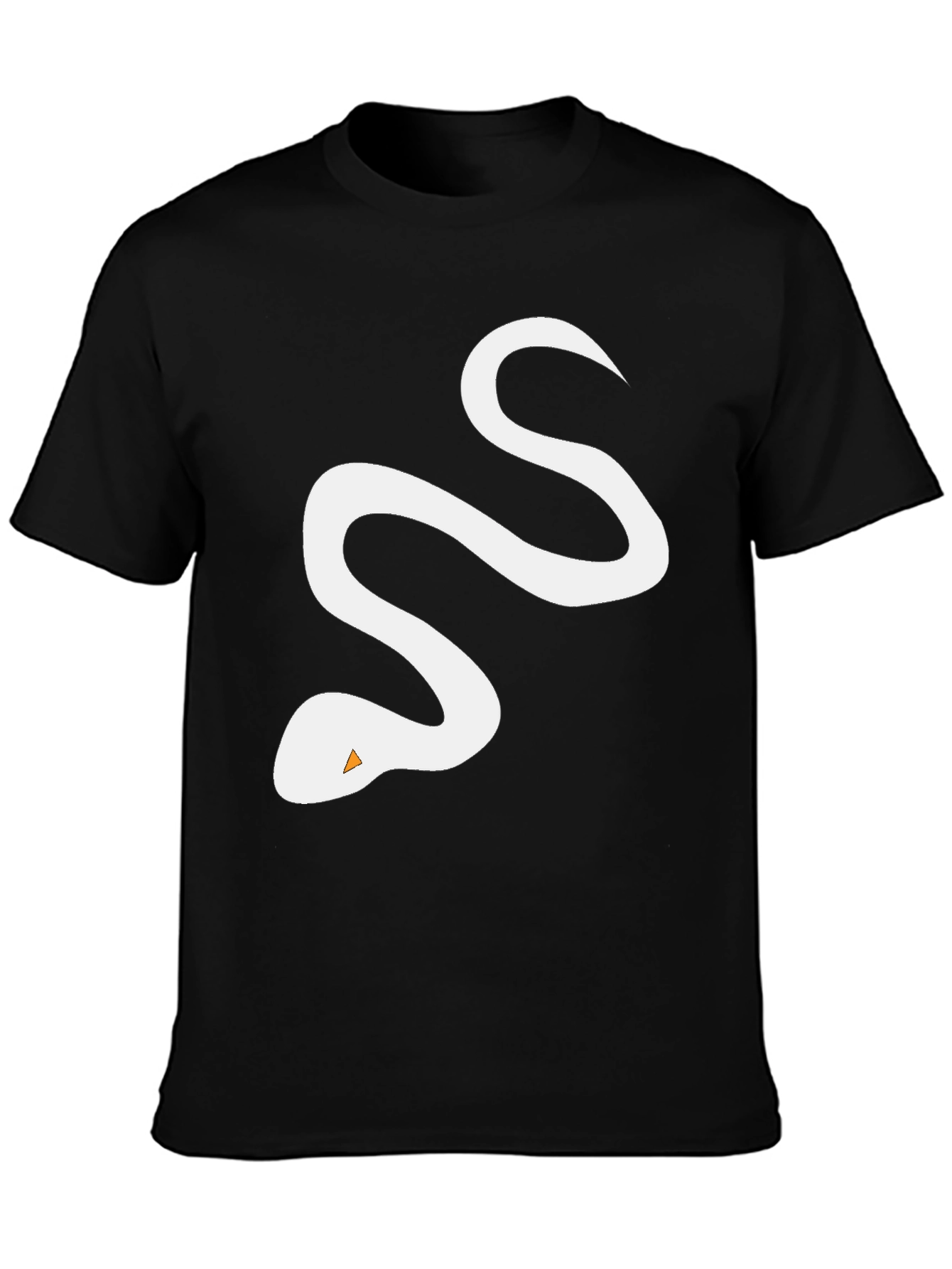 Black Snake Graphic Tee - Cool & Casual