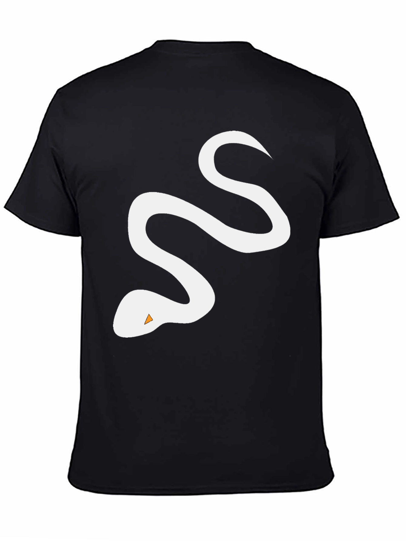 Black Snake Graphic Tee - Cool & Casual
