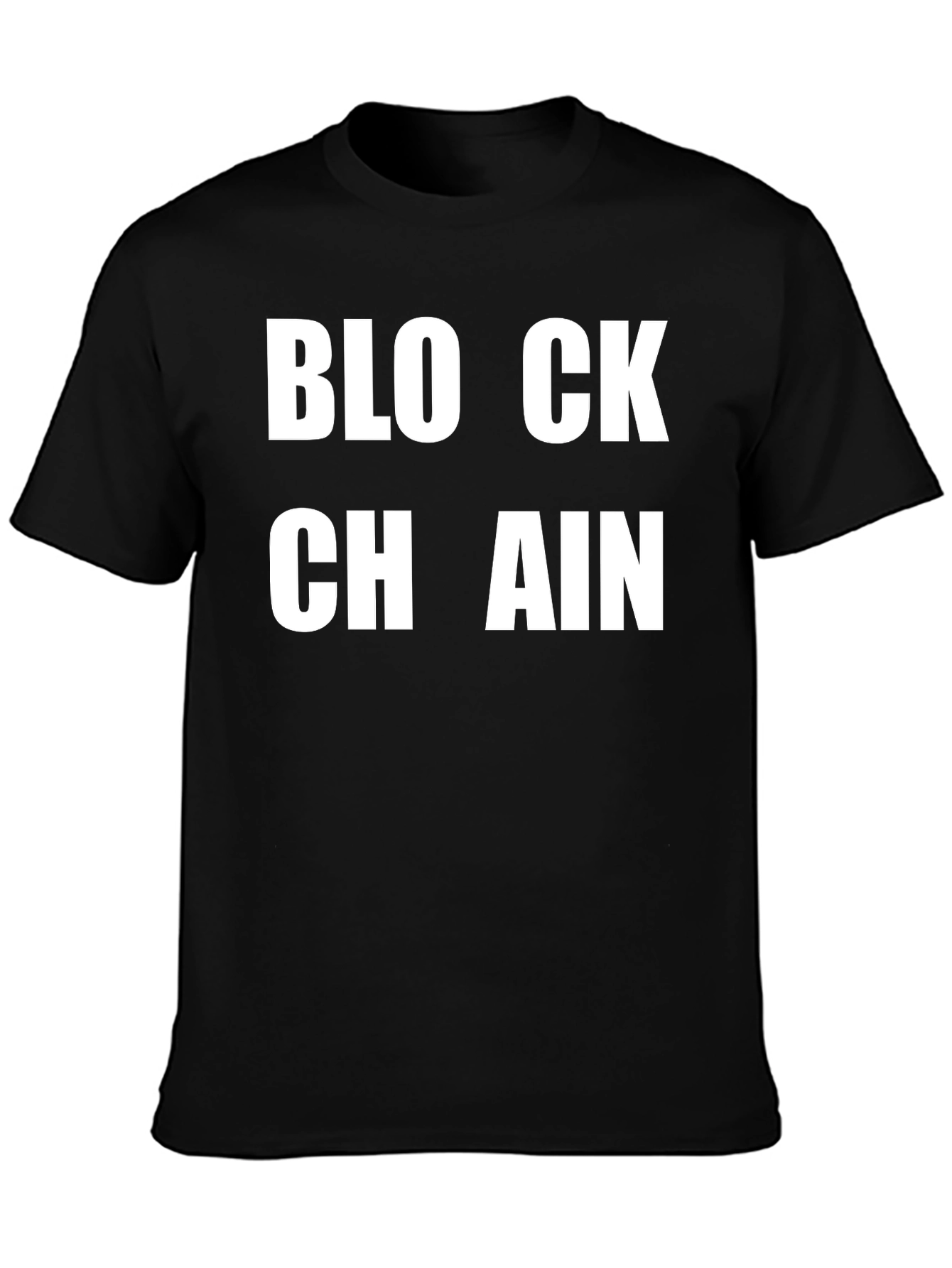 Blockchain Graphic Tee - Crypto Enthusiast Apparel