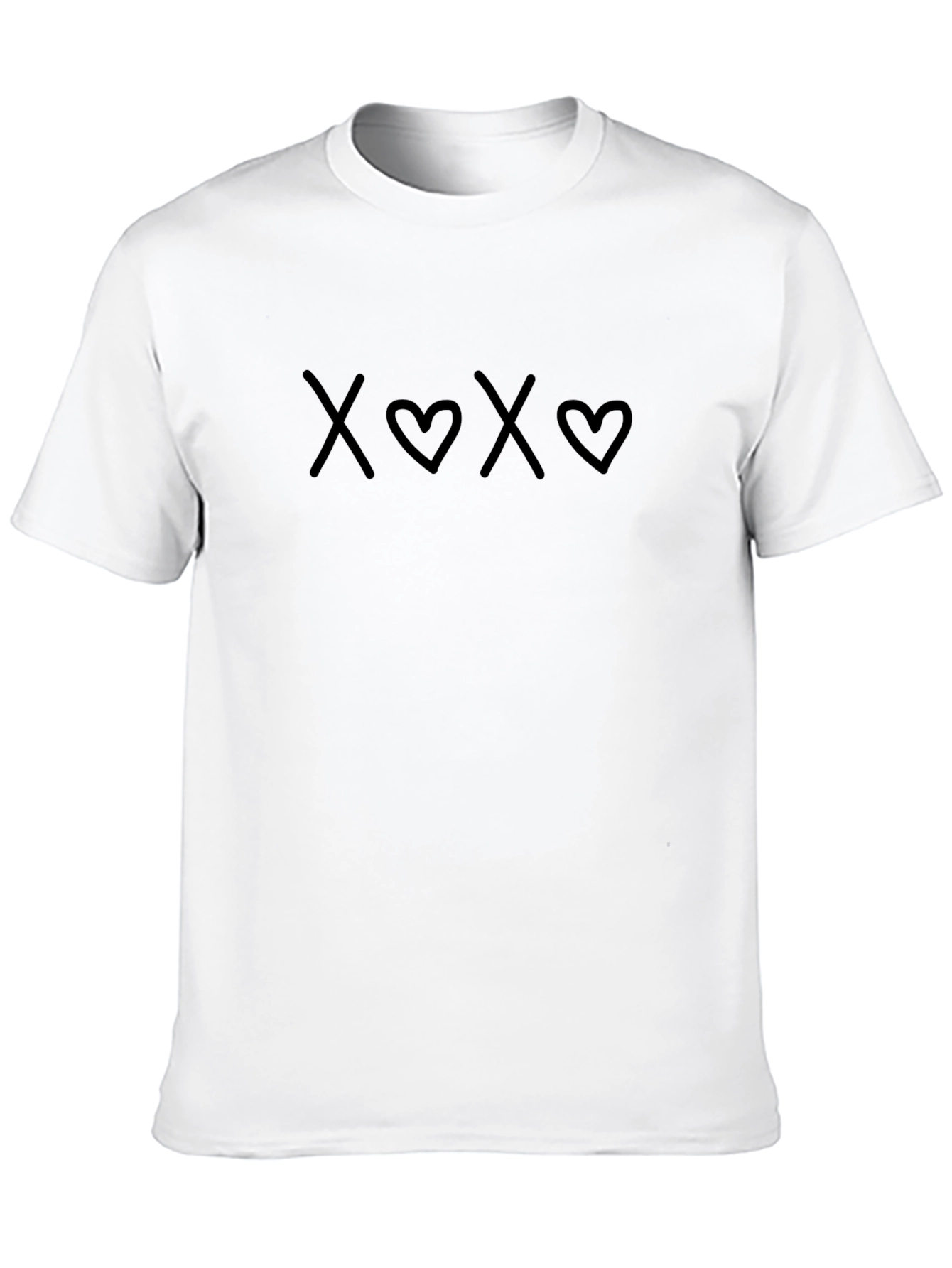 XOXO Graphic Black T-Shirt