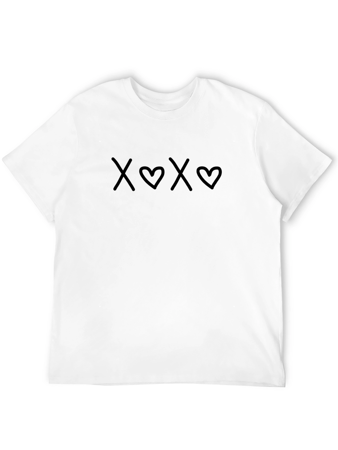 XOXO Graphic Black T-Shirt