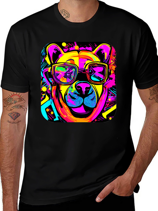 Cool Neon Bear T-Shirt