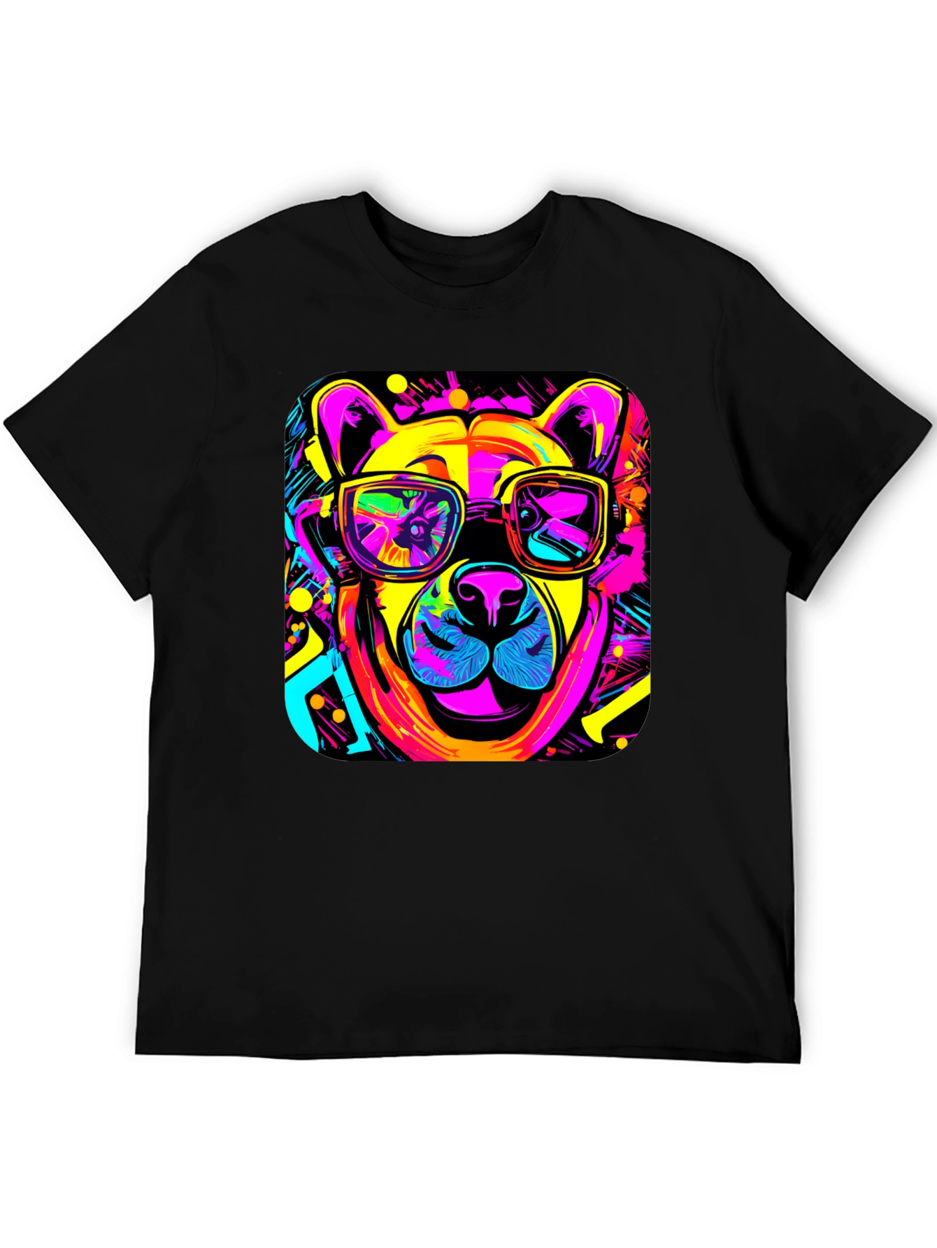 Cool Neon Bear T-Shirt