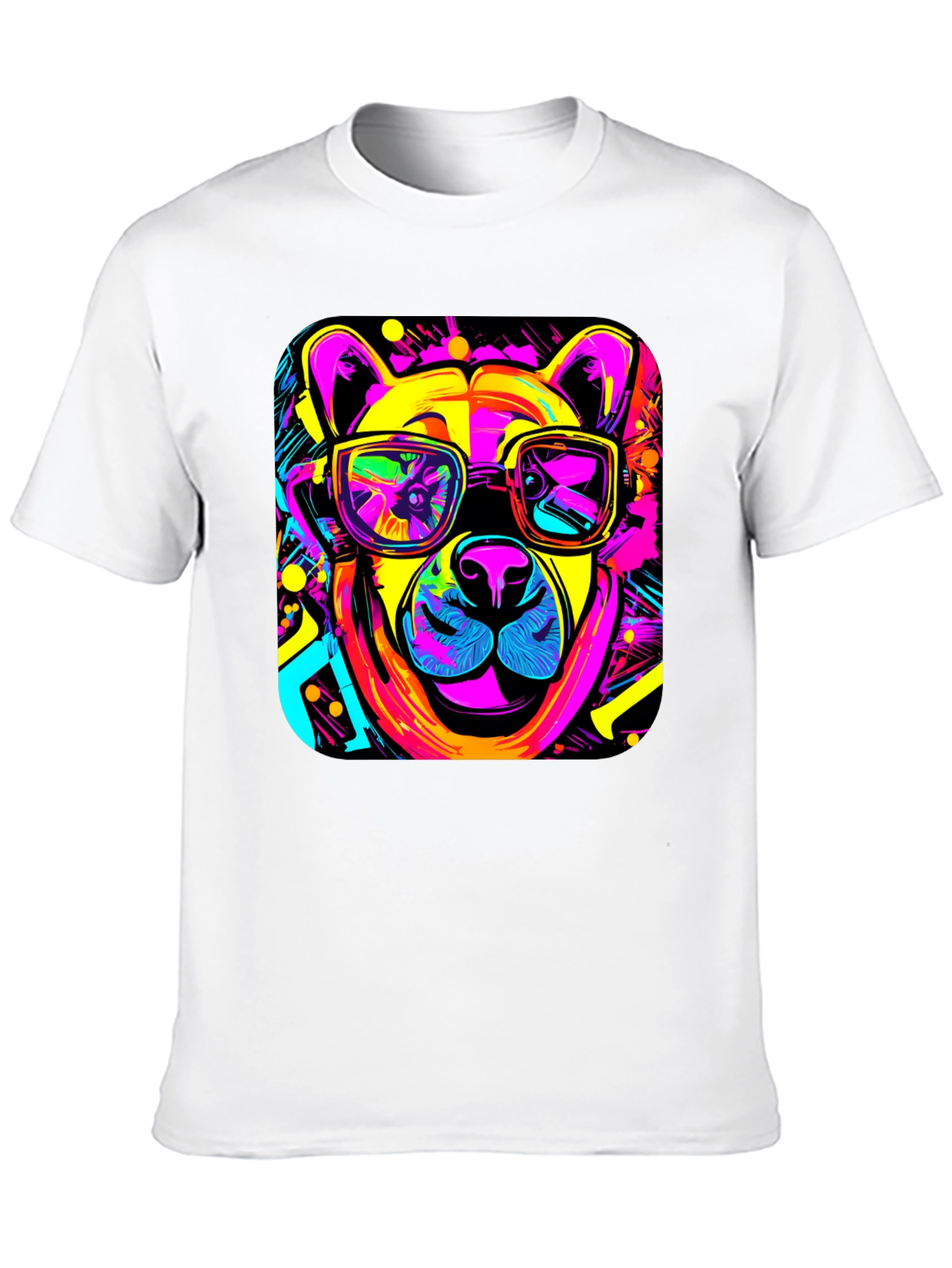 Cool Neon Bear T-Shirt