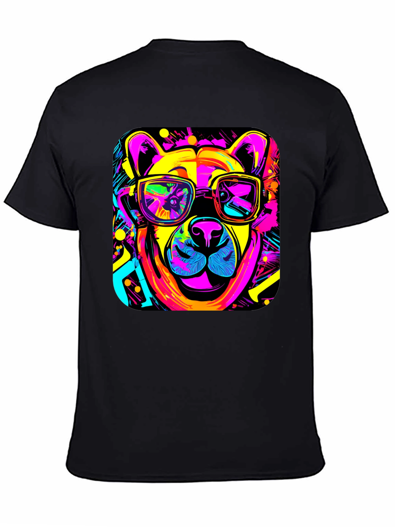 Cool Neon Bear T-Shirt