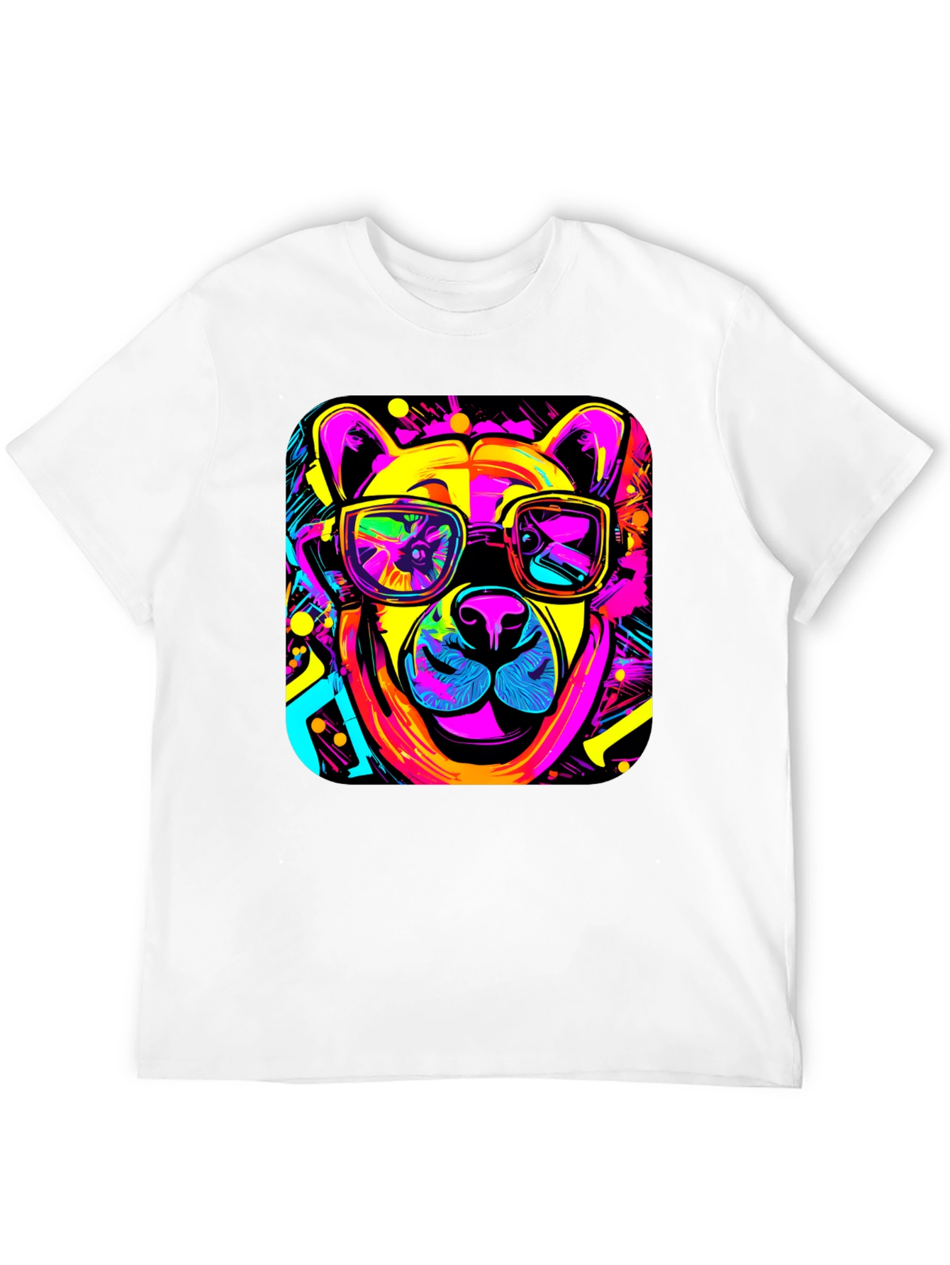 Cool Neon Bear T-Shirt