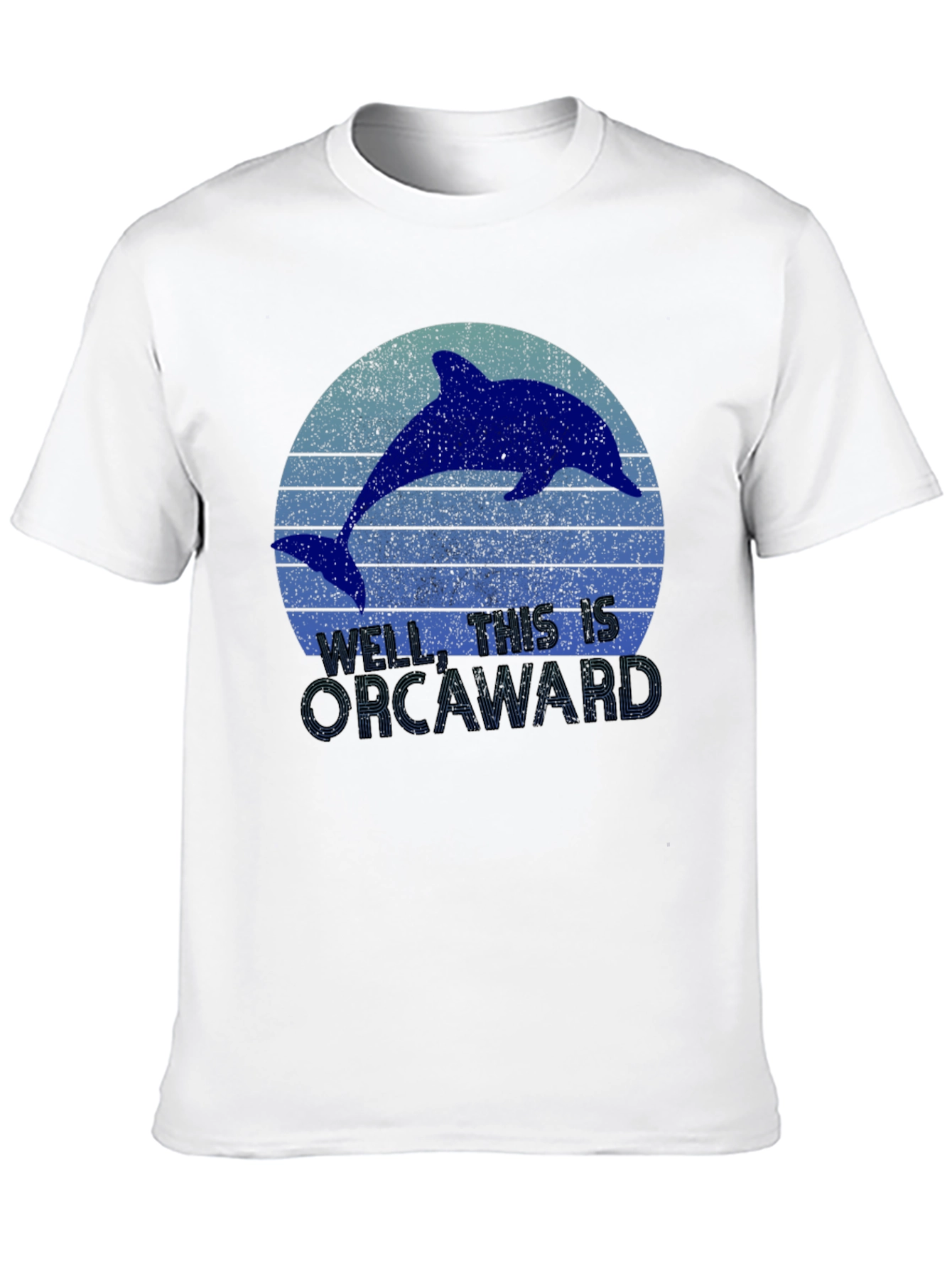 Orcaward Dolphin Graphic Tee - Black