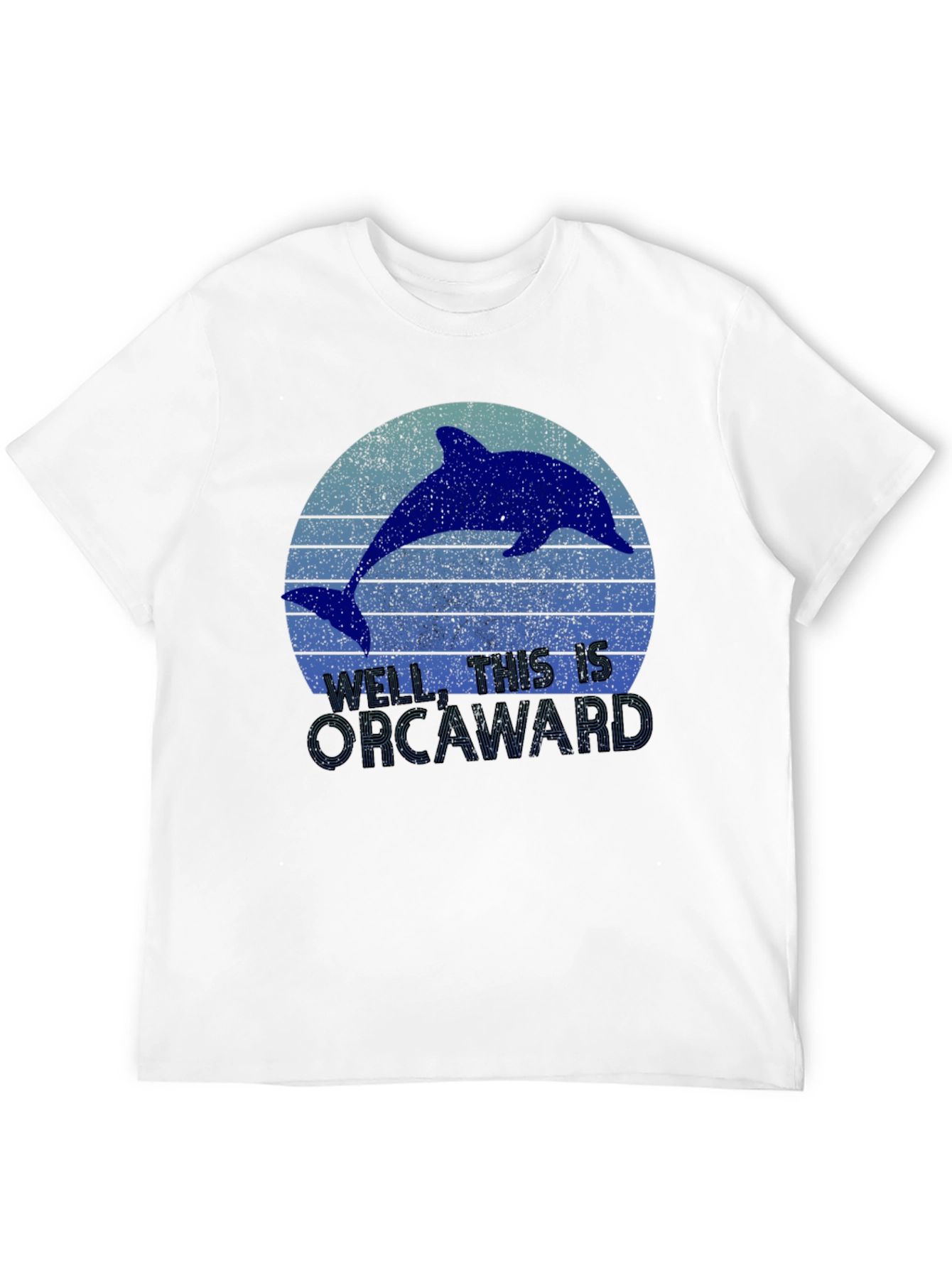 Orcaward Dolphin Graphic Tee - Black