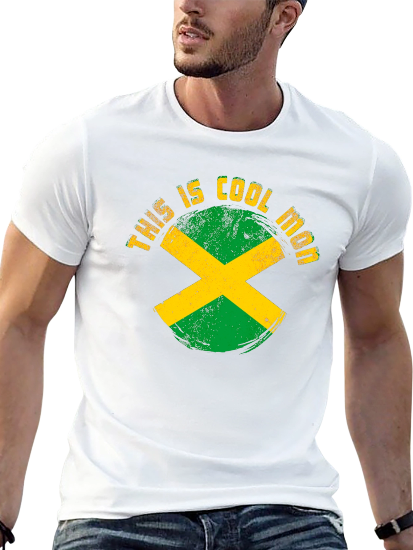 Jamaica Flag T-Shirt - This is Cool Man