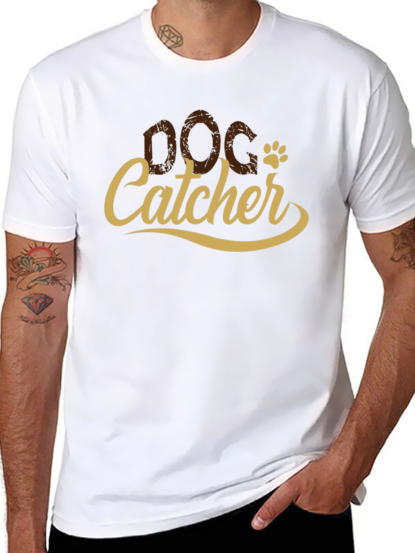 Dog Catcher Graphic T-Shirt