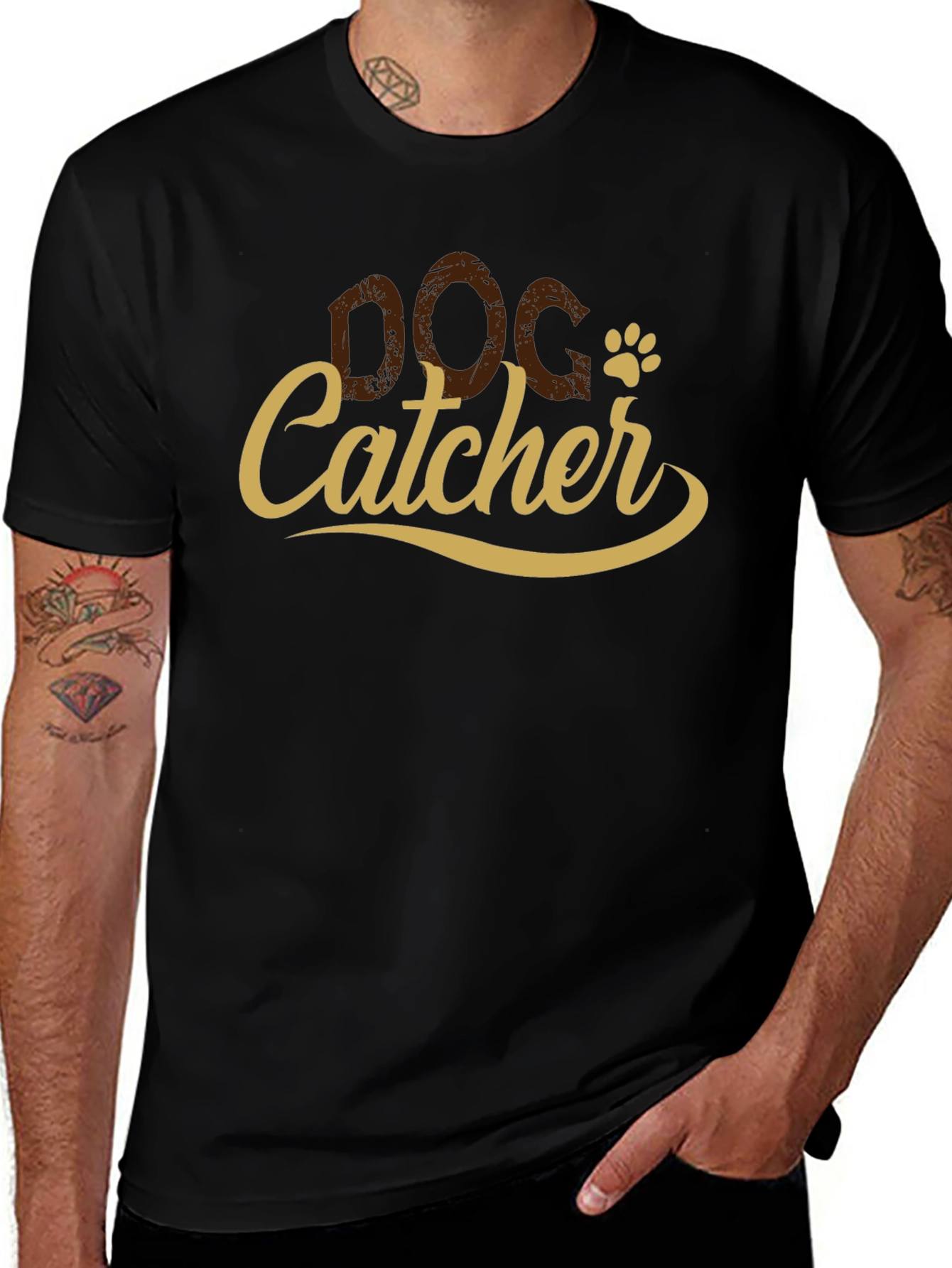Dog Catcher Graphic T-Shirt