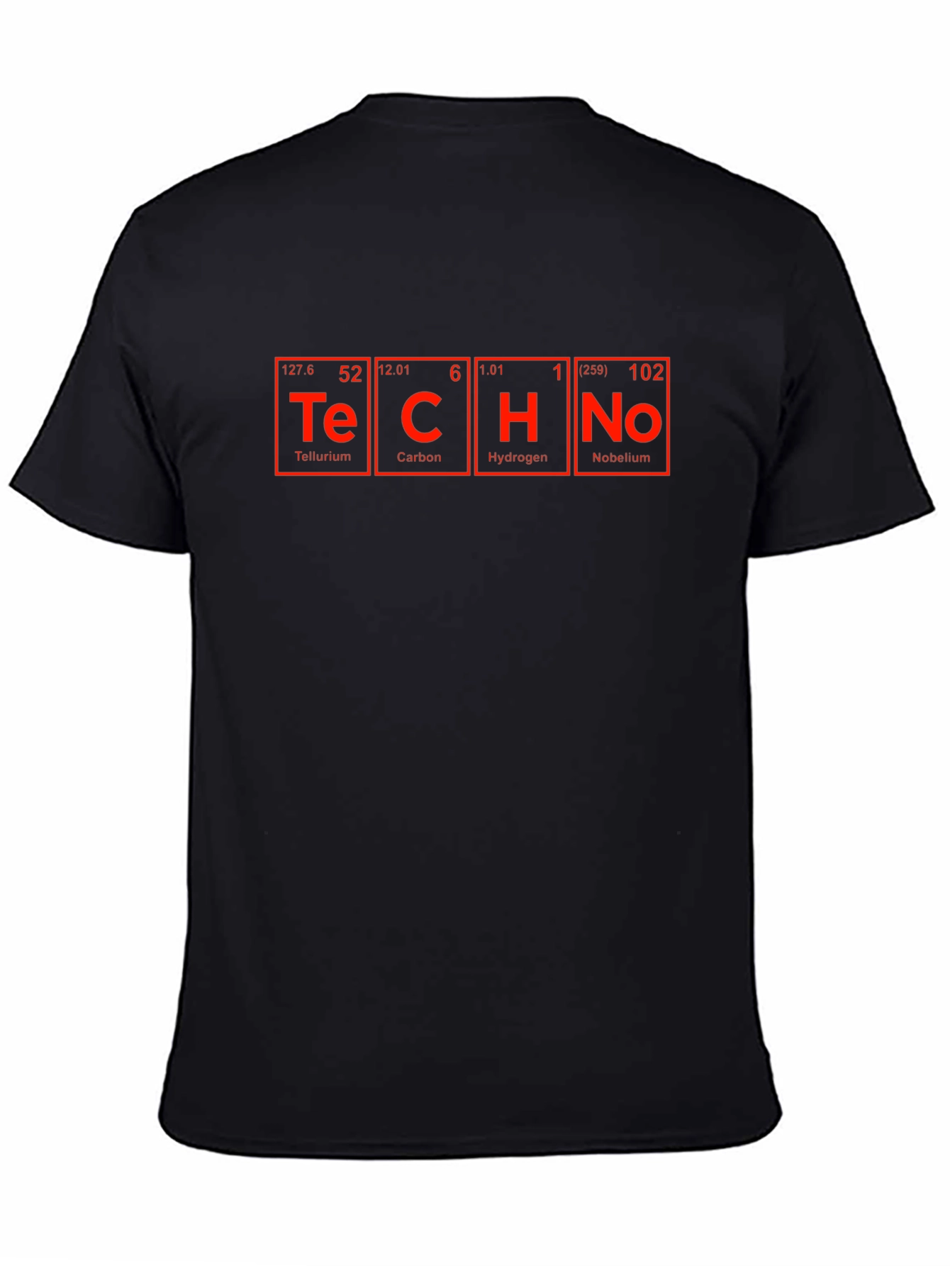 Techno Elements T-Shirt - Periodic Table Style