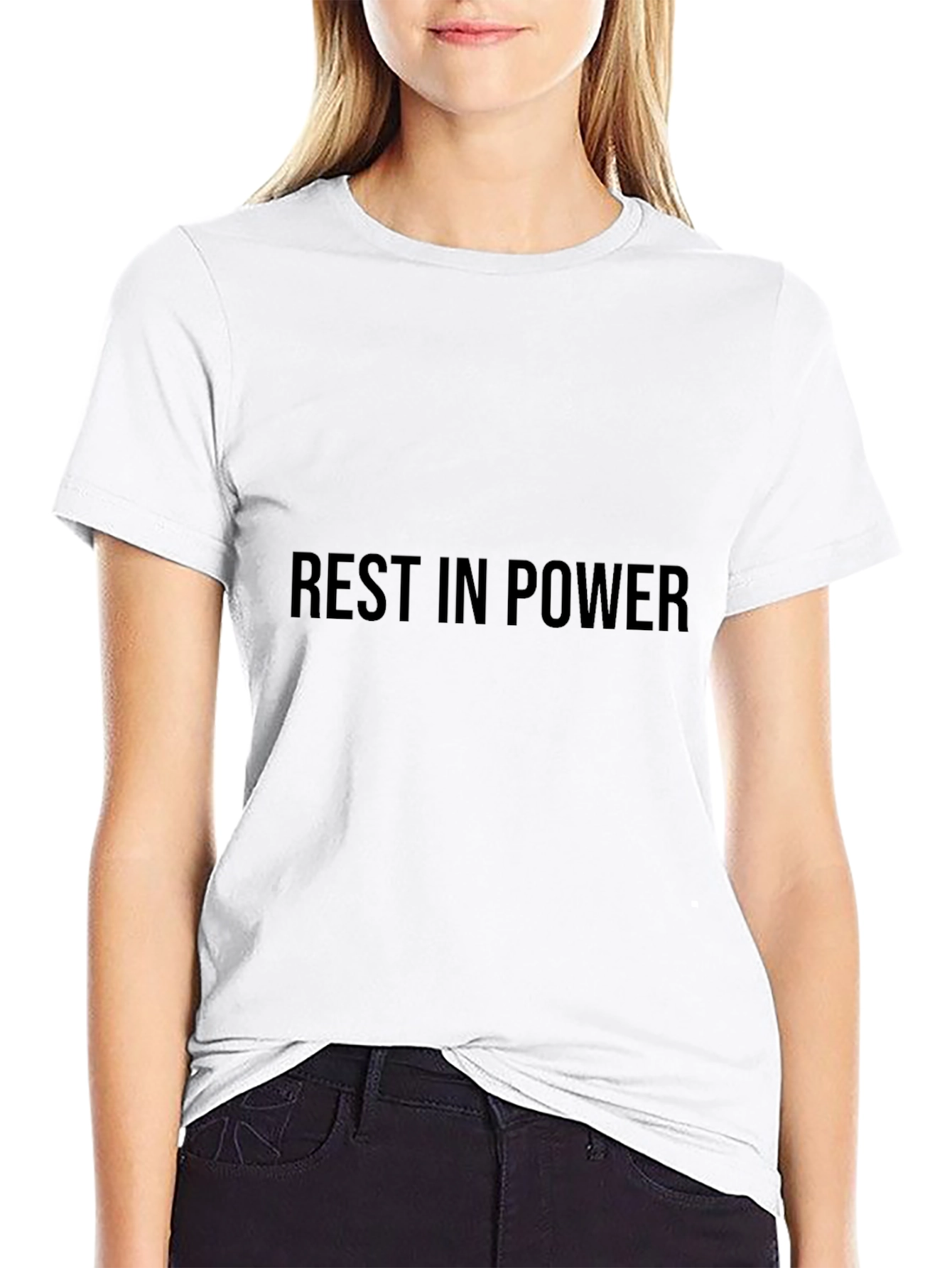 Rest in Power Graphic Tee - Black