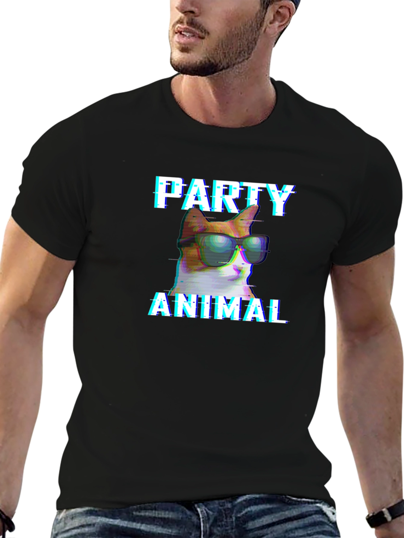 Party Animal Cat T-Shirt