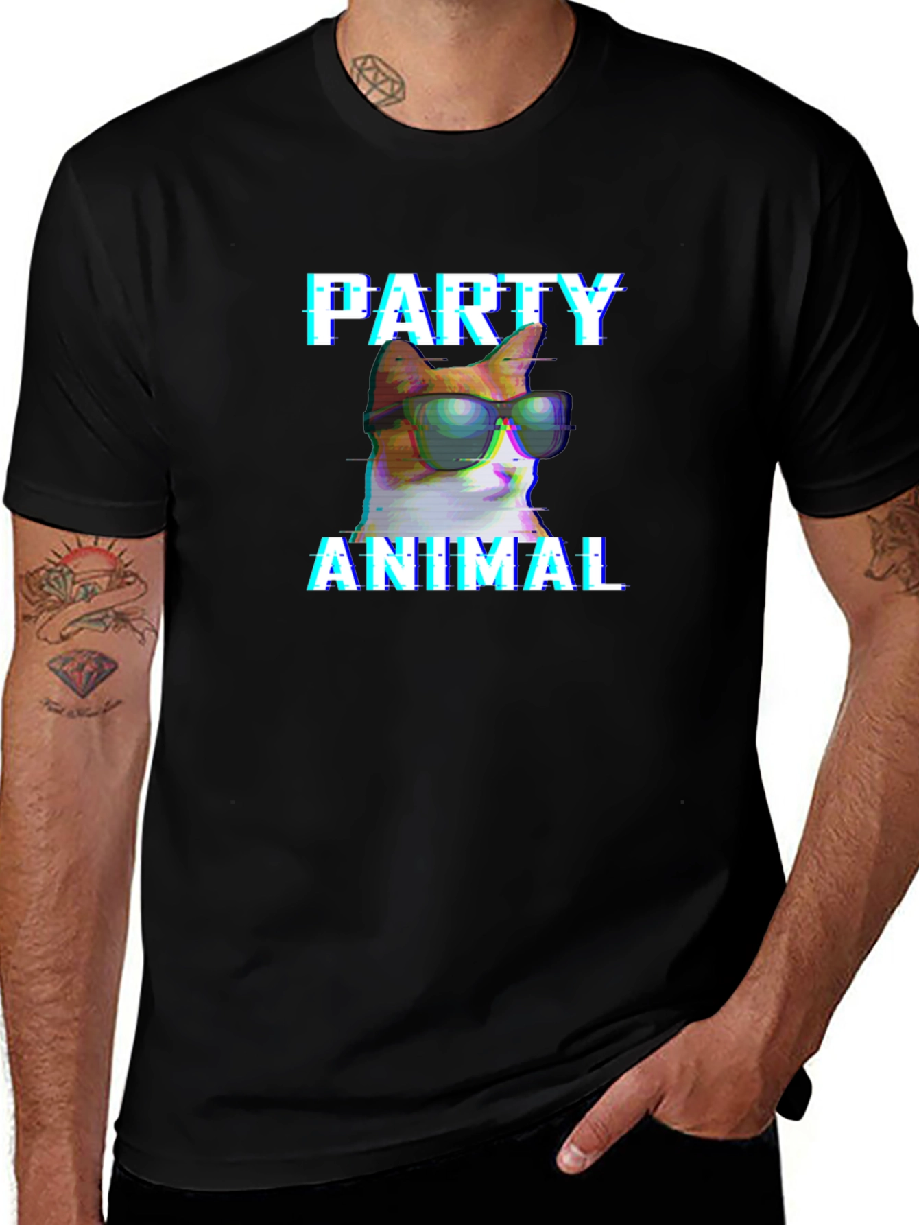 Party Animal Cat T-Shirt