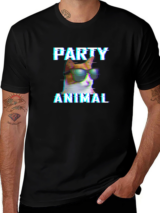 Party Animal Cat T-Shirt