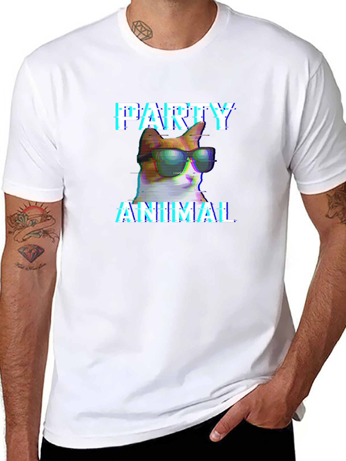 Party Animal Cat T-Shirt