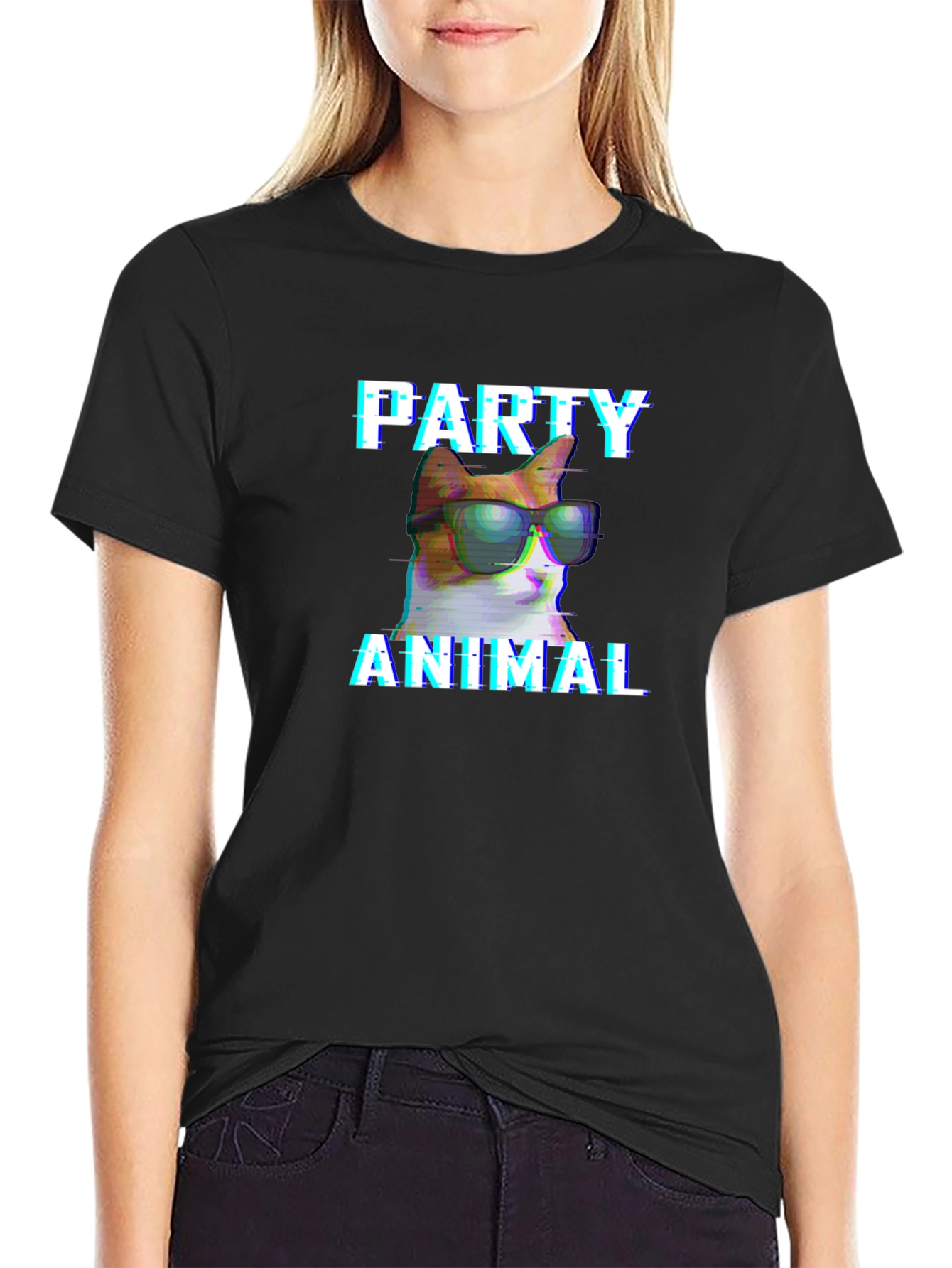 Party Animal Cat T-Shirt