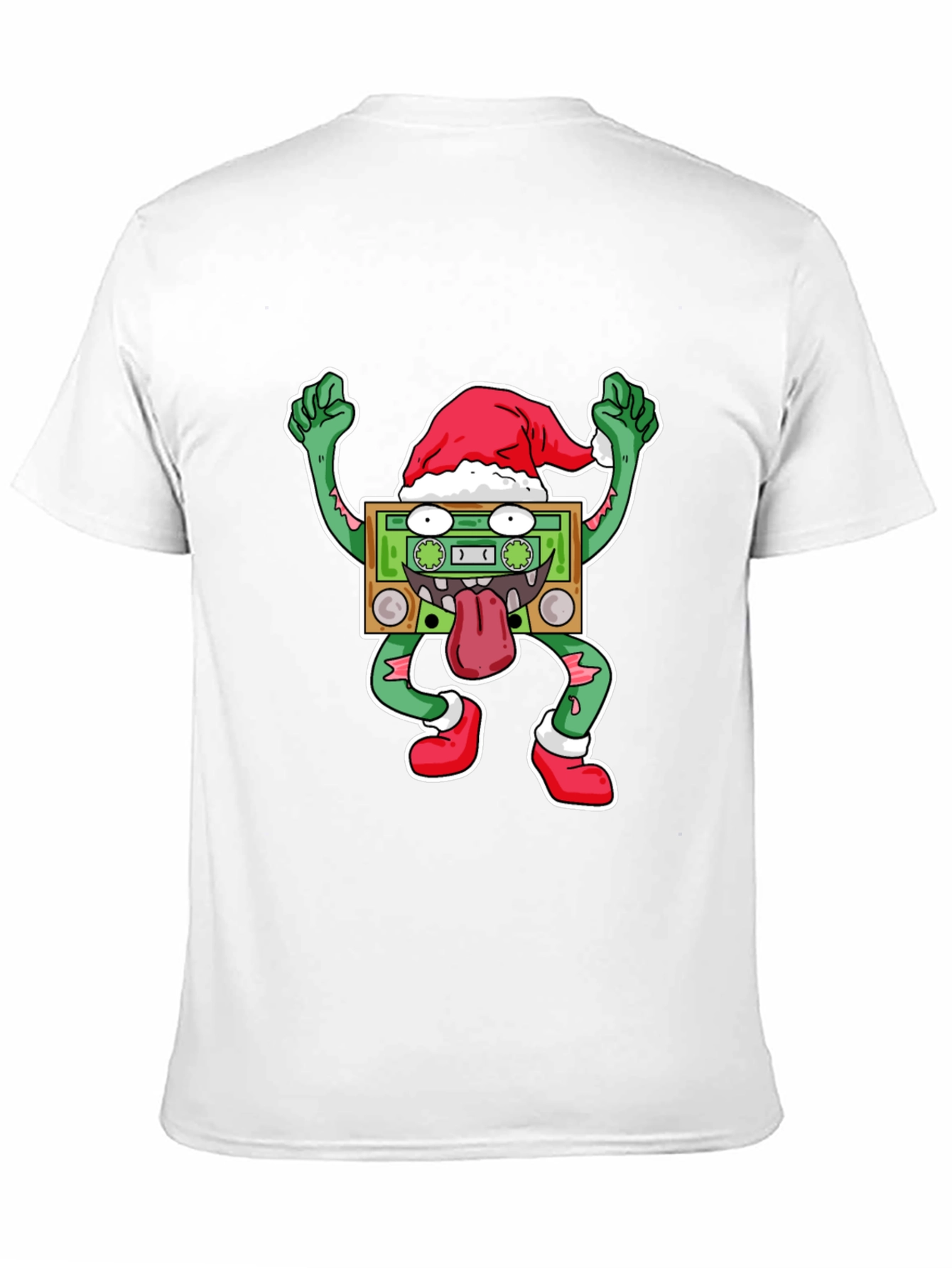 Holiday Cassette Zombie Graphic Tee