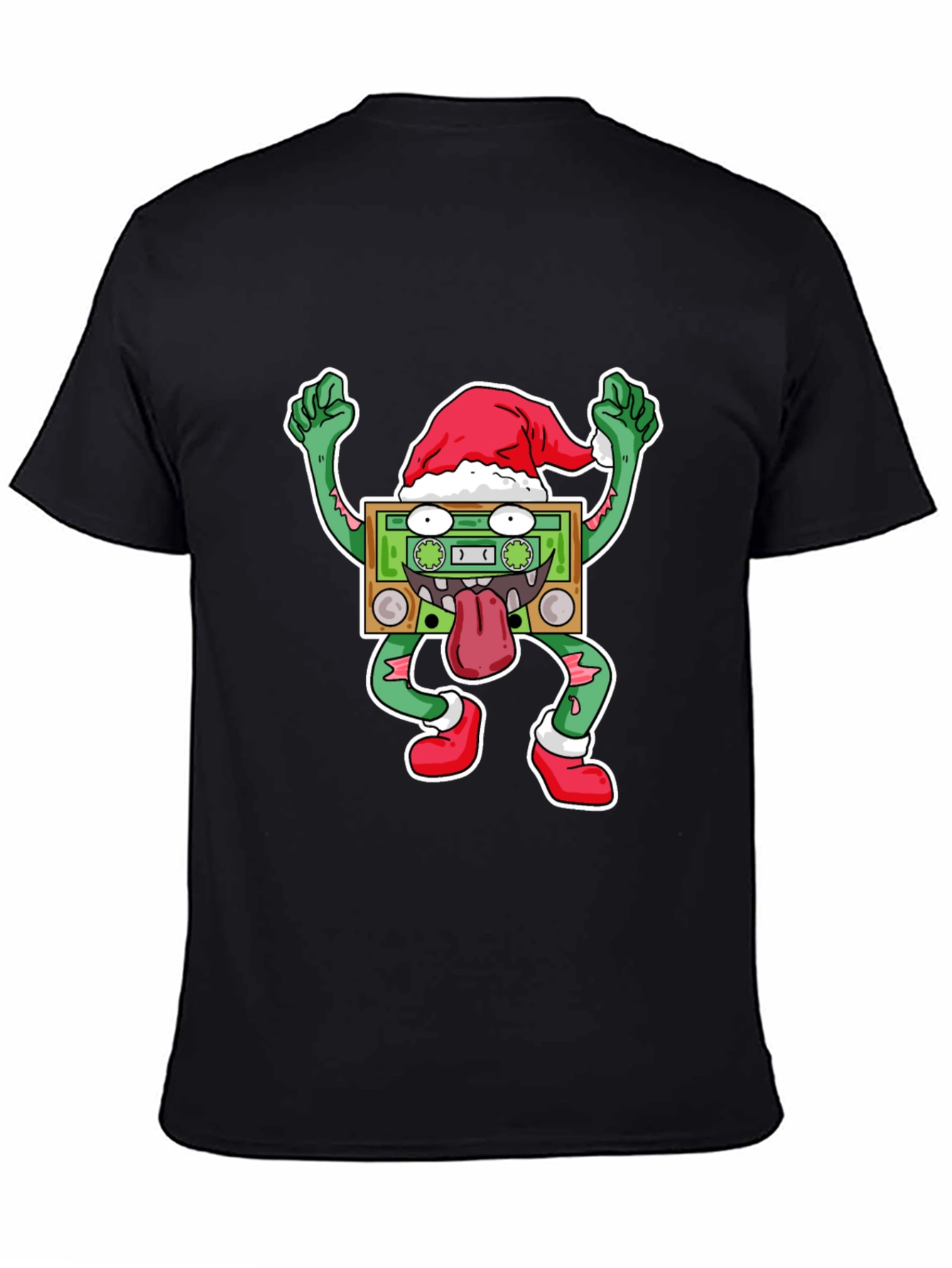 Holiday Cassette Zombie Graphic Tee