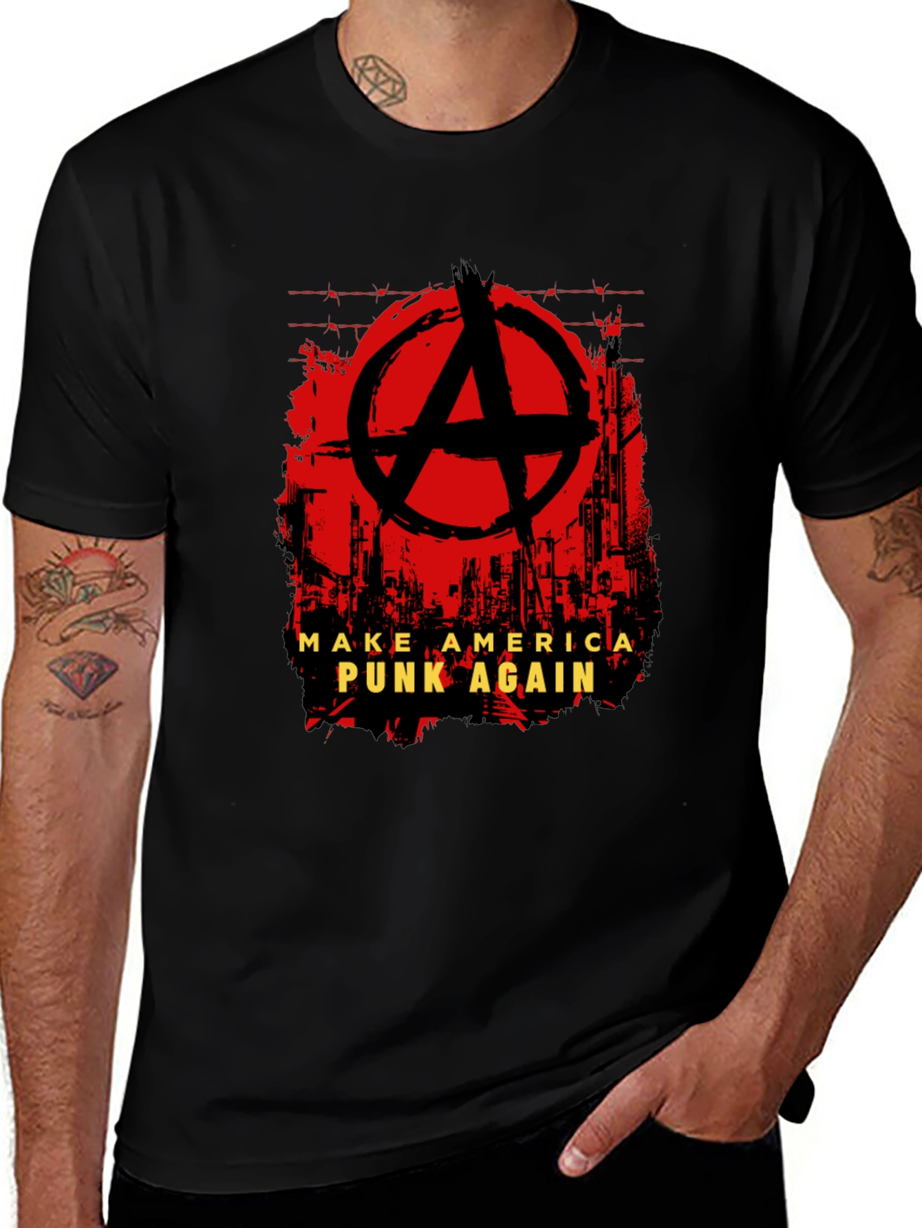 Make America Punk Again Anarchy T-Shirt