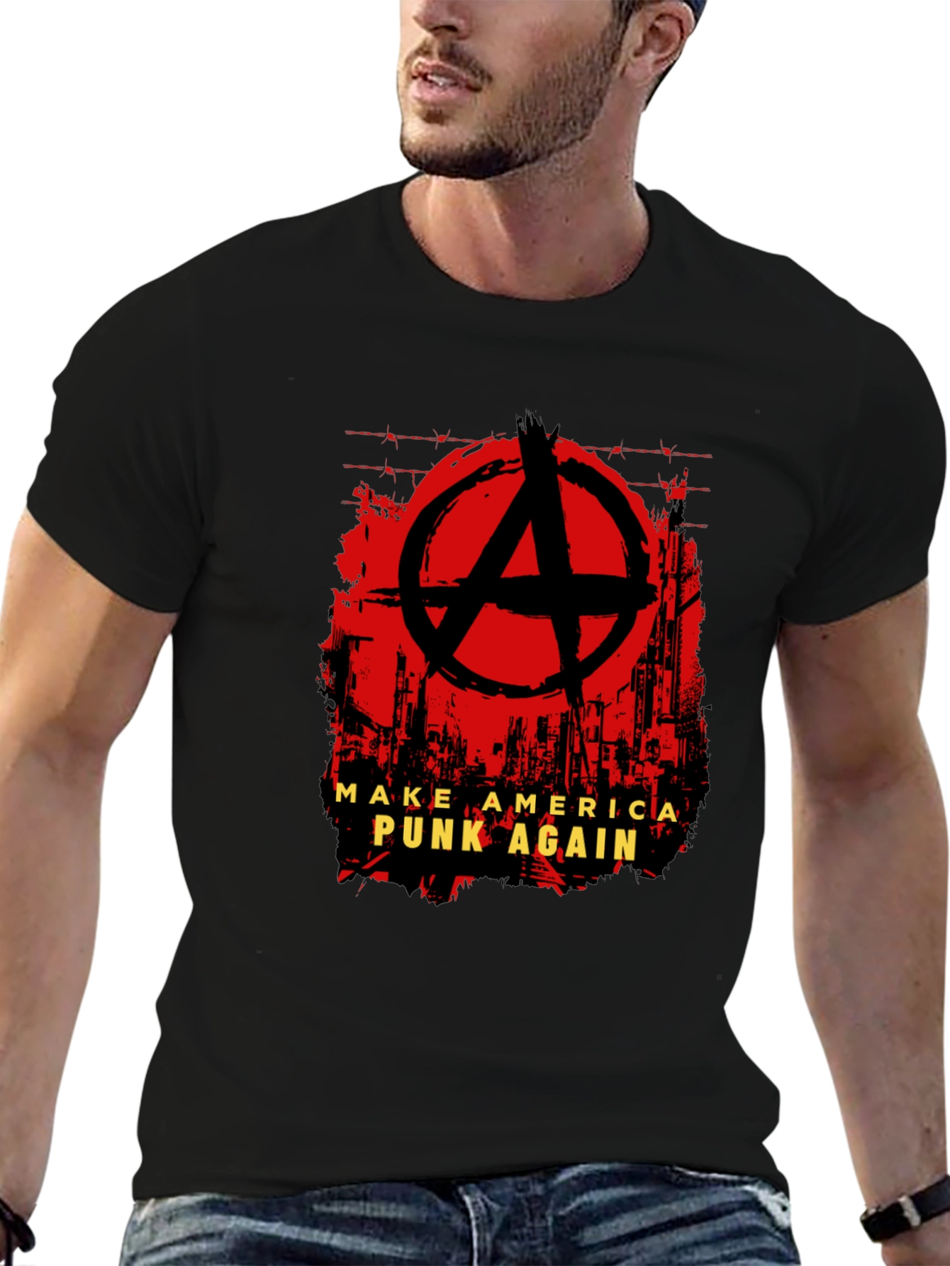 Make America Punk Again Anarchy T-Shirt