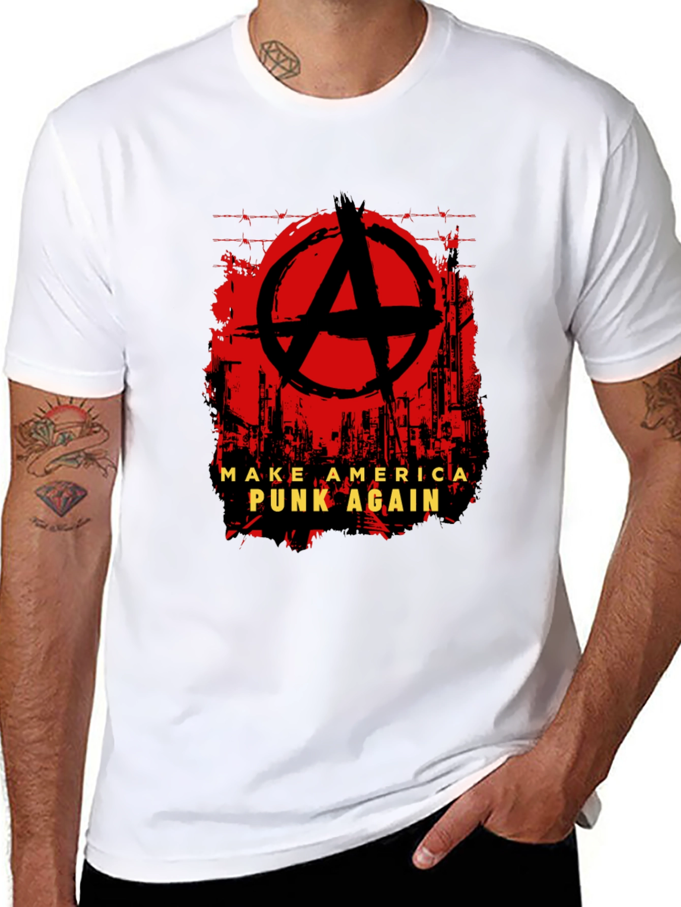 Make America Punk Again Anarchy T-Shirt