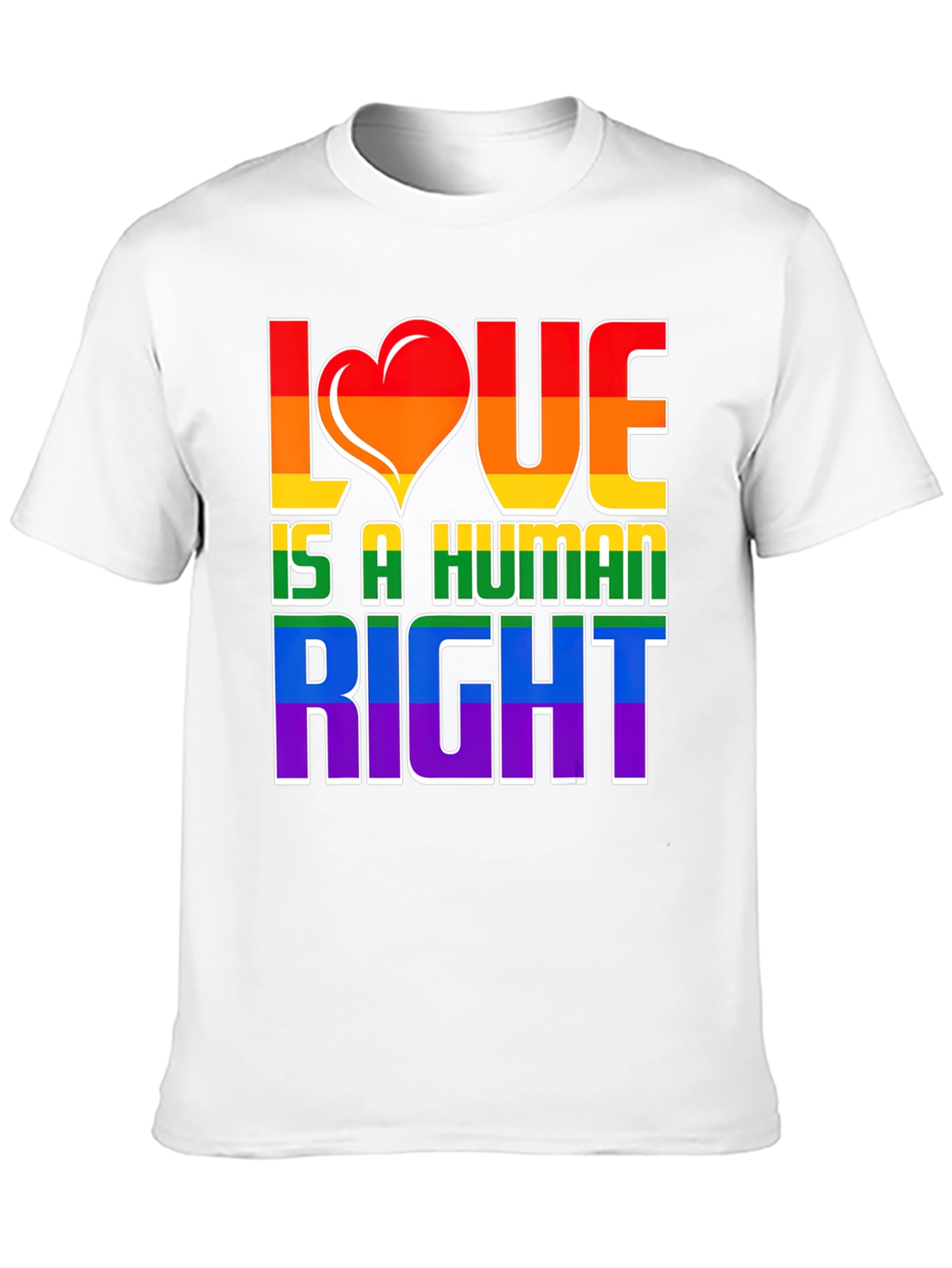 Love is a Human Right LGBT Pride T-Shirt