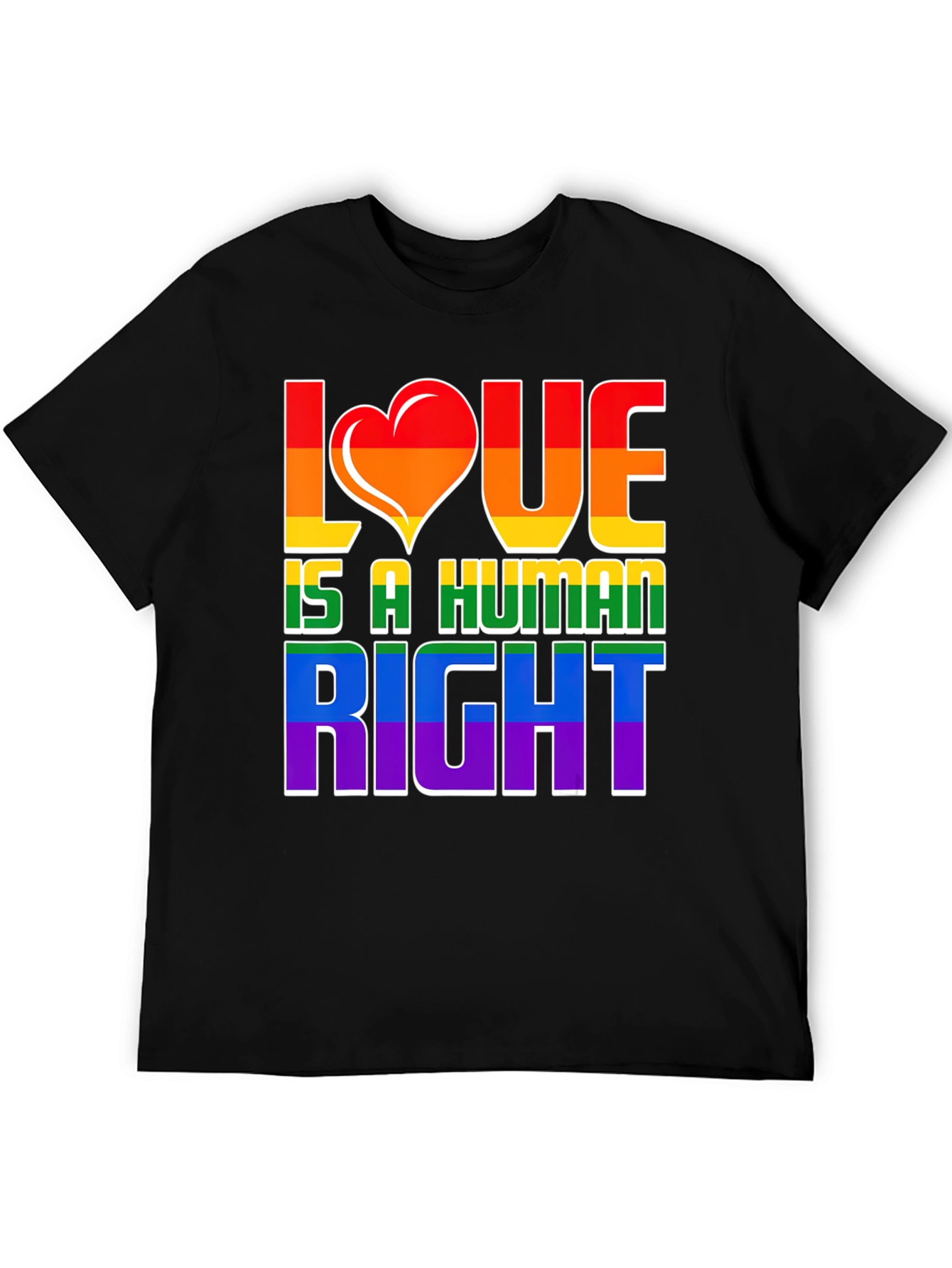 Love is a Human Right LGBT Pride T-Shirt