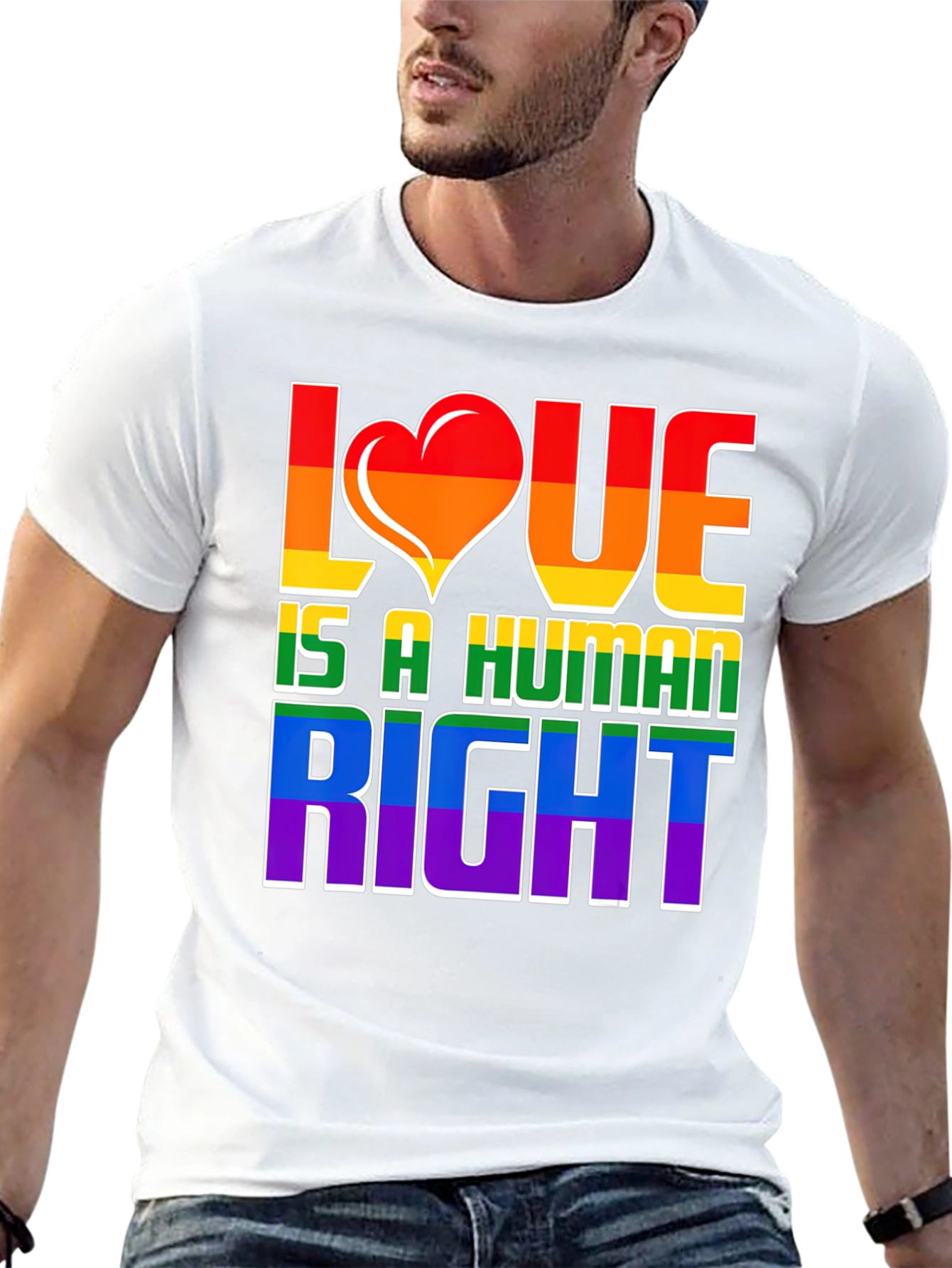 Love is a Human Right LGBT Pride T-Shirt