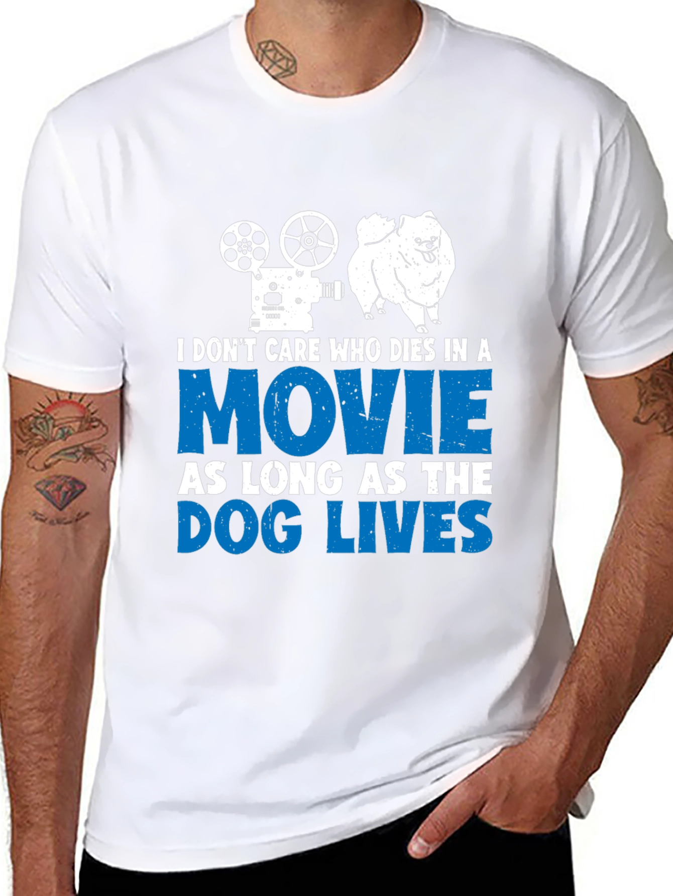 Dog Lover Movie Fan T-Shirt