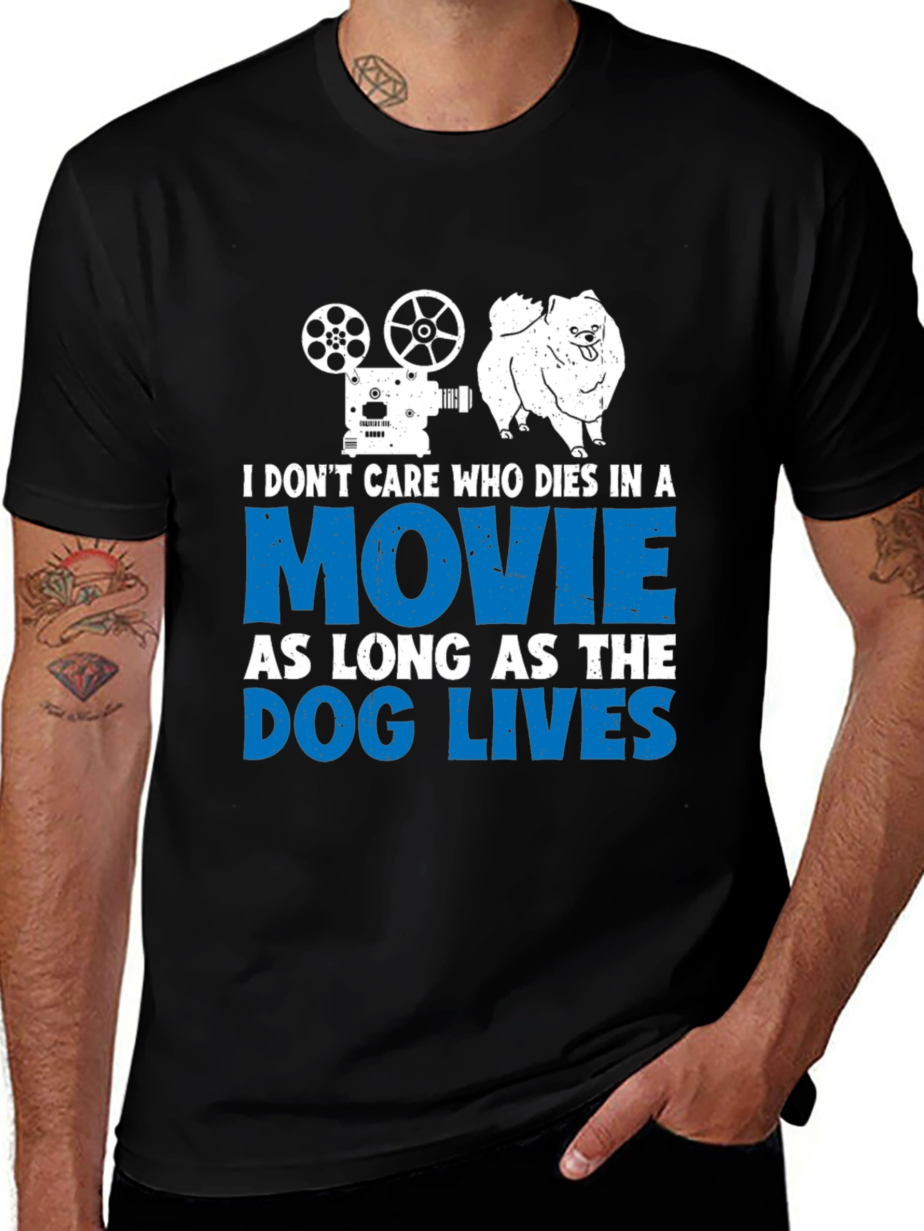 Dog Lover Movie Fan T-Shirt