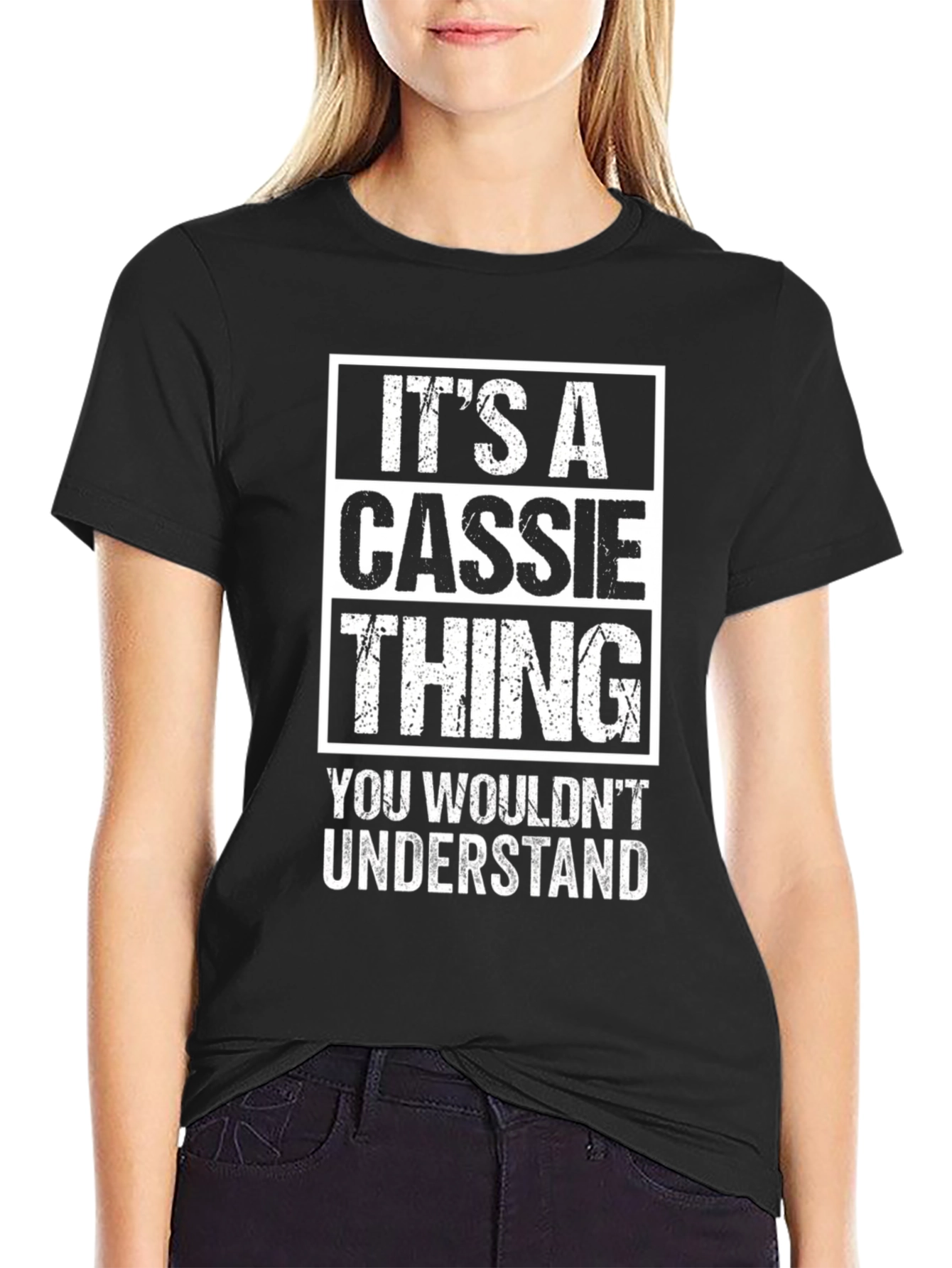 Its a Cassie Thing - Funny Personalized T-Shirt