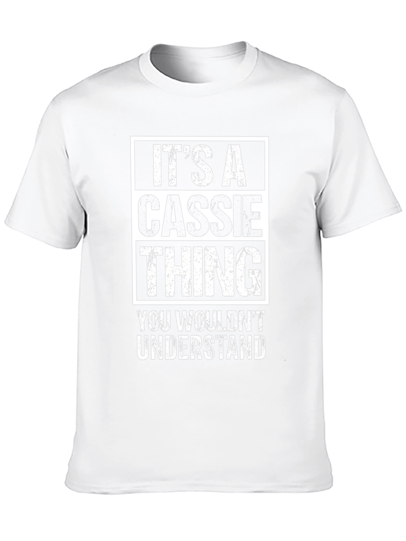 Its a Cassie Thing - Funny Personalized T-Shirt