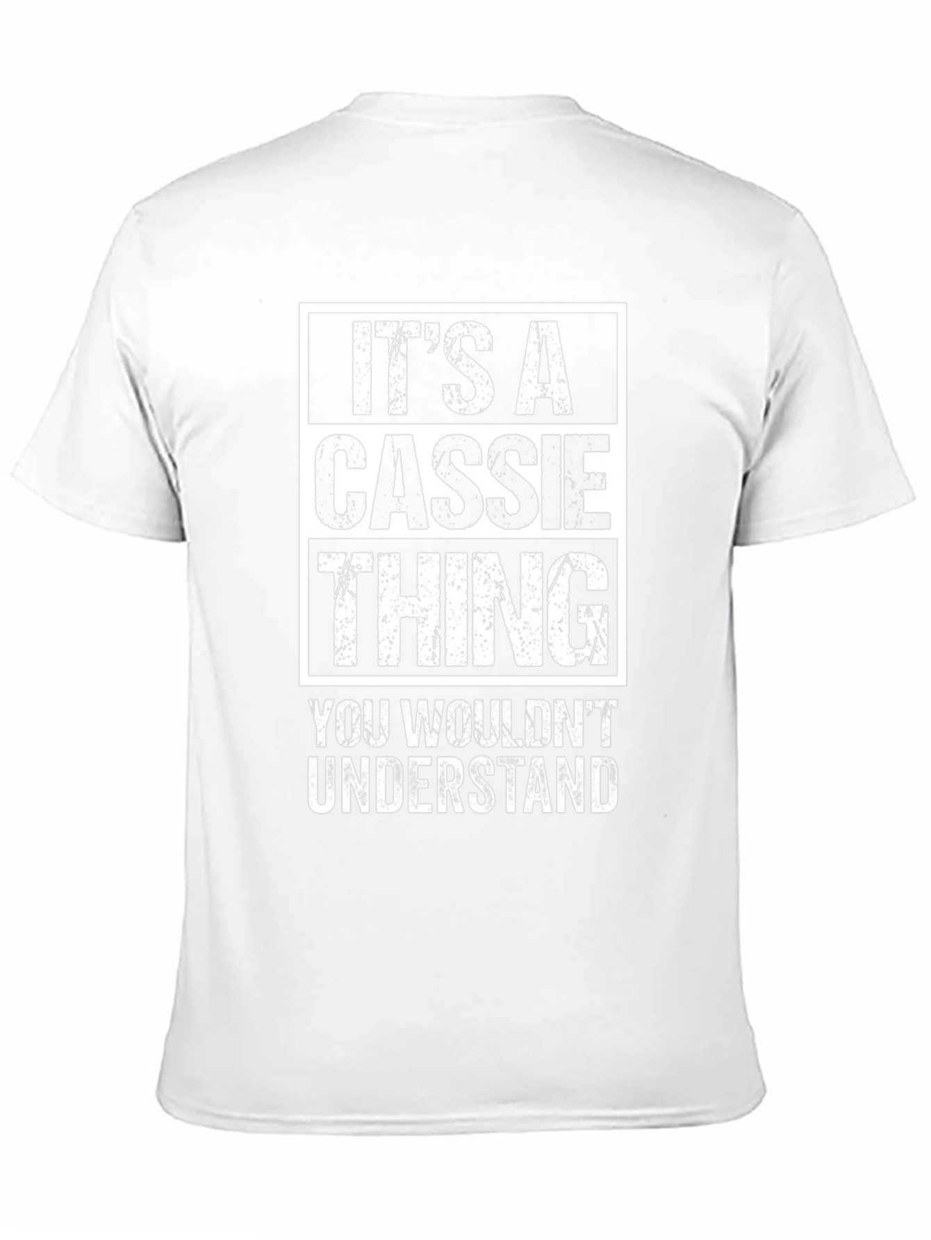 Its a Cassie Thing - Funny Personalized T-Shirt