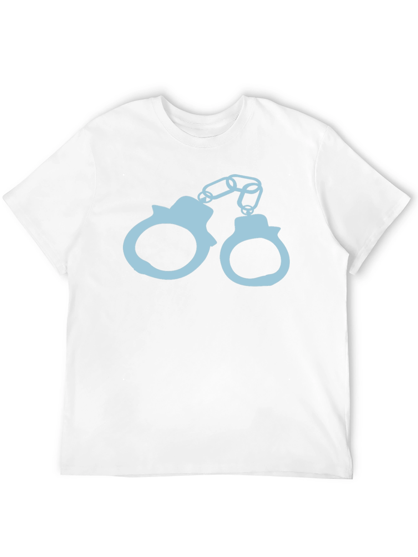 Handcuffs Graphic T-Shirt - Black Cotton Tee