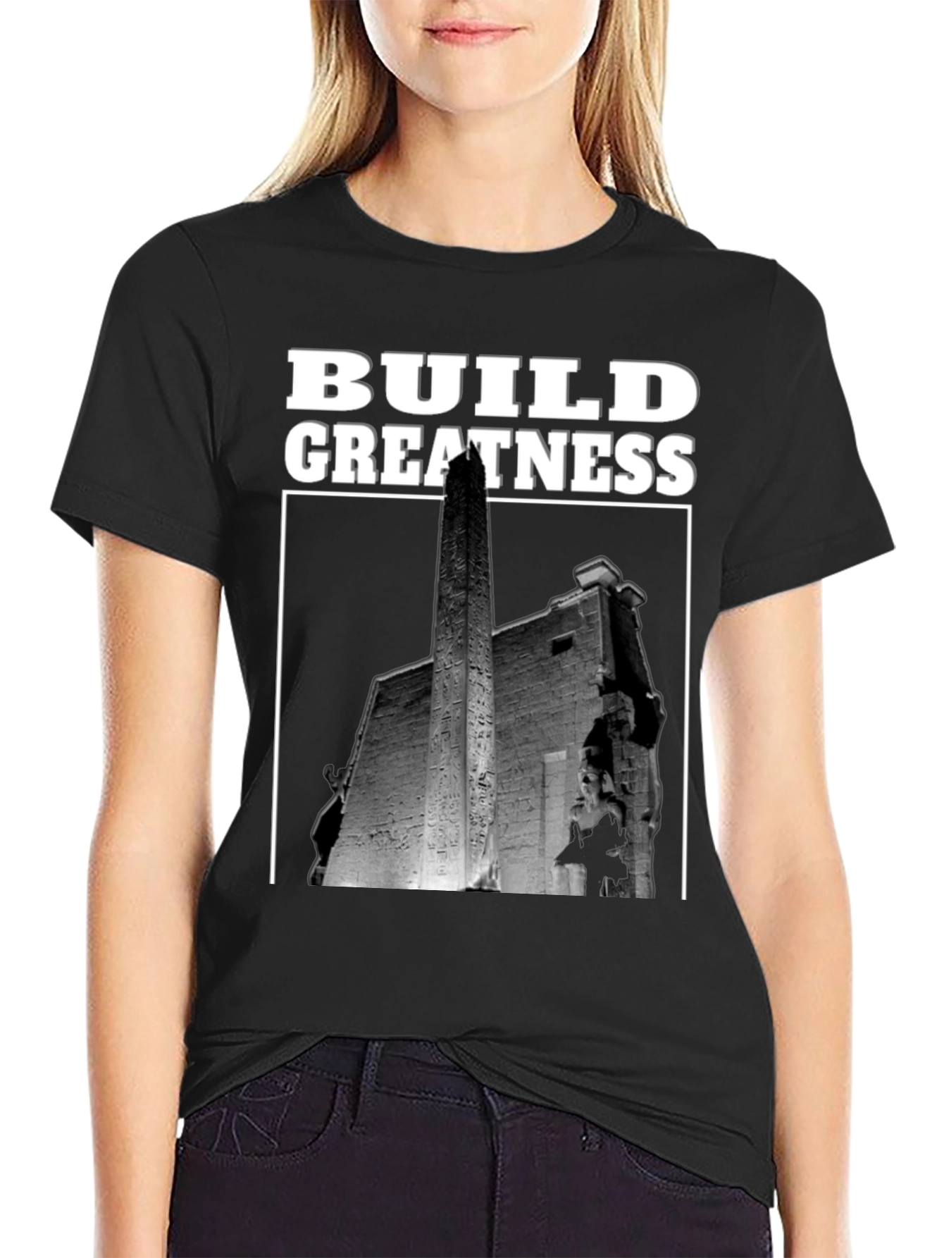 Build Greatness Graphic T-Shirt