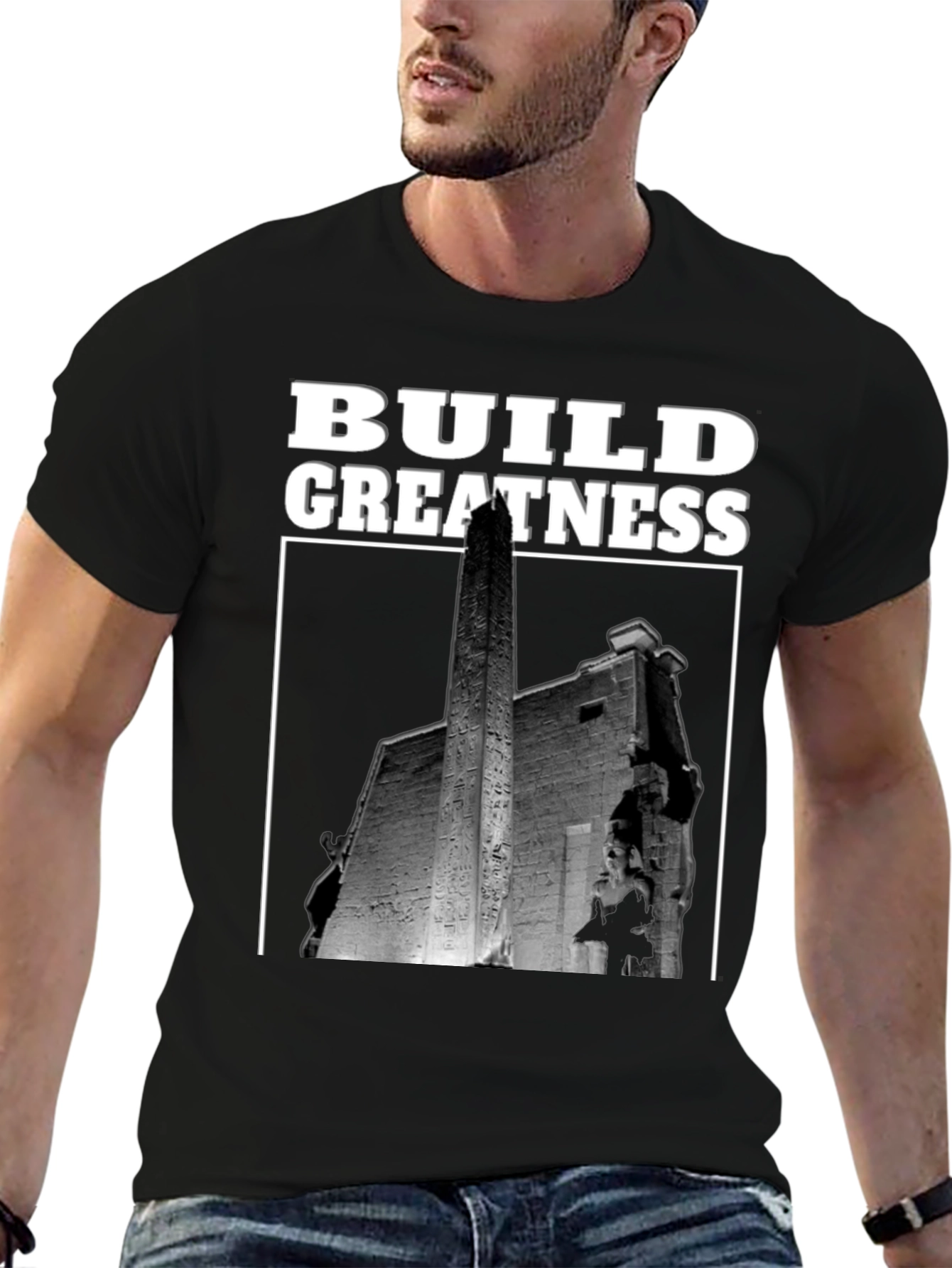 Build Greatness Graphic T-Shirt